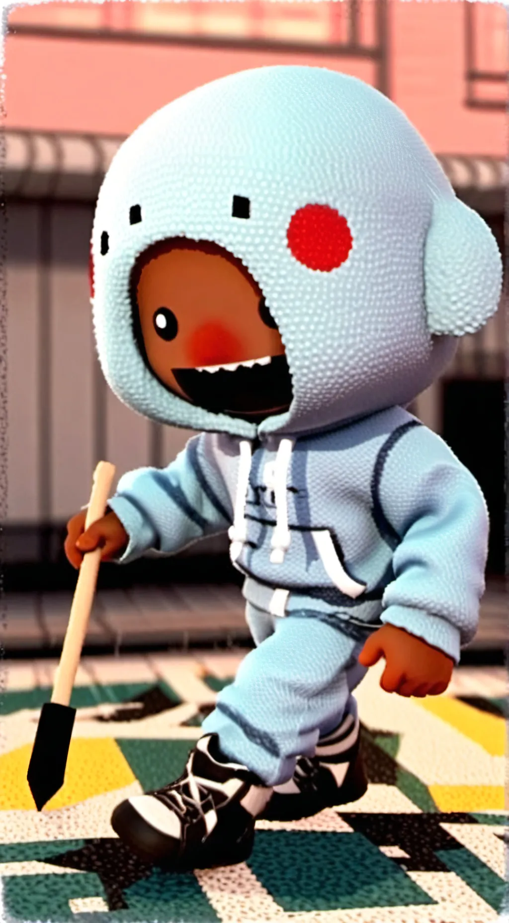 ai character: abby  background