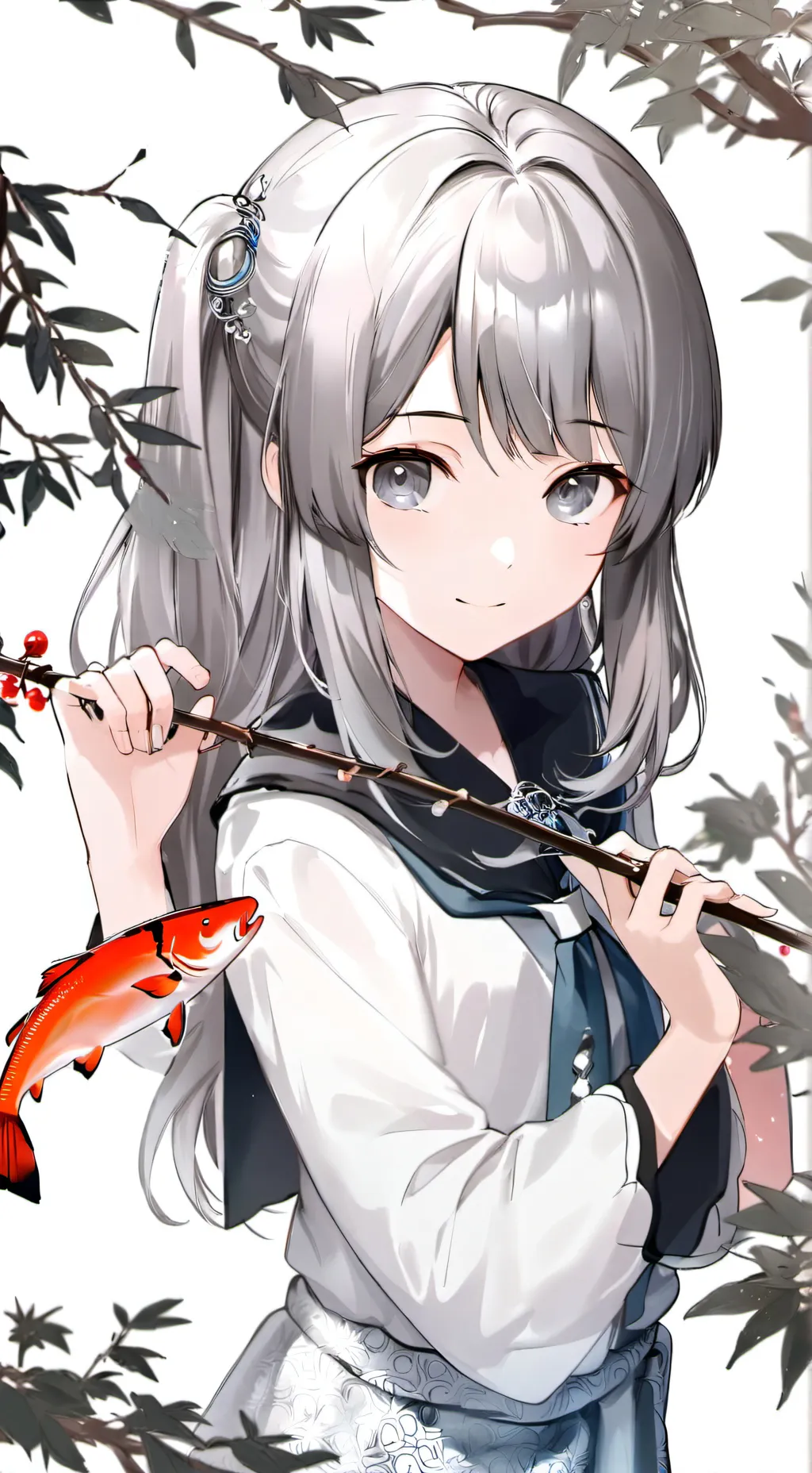 ai character: Silver Splash Spirit background