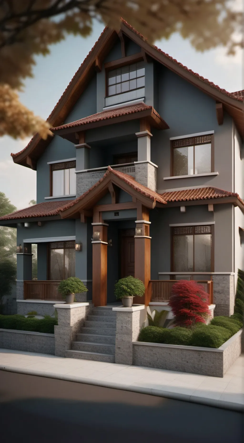 ai character: new neighbour background