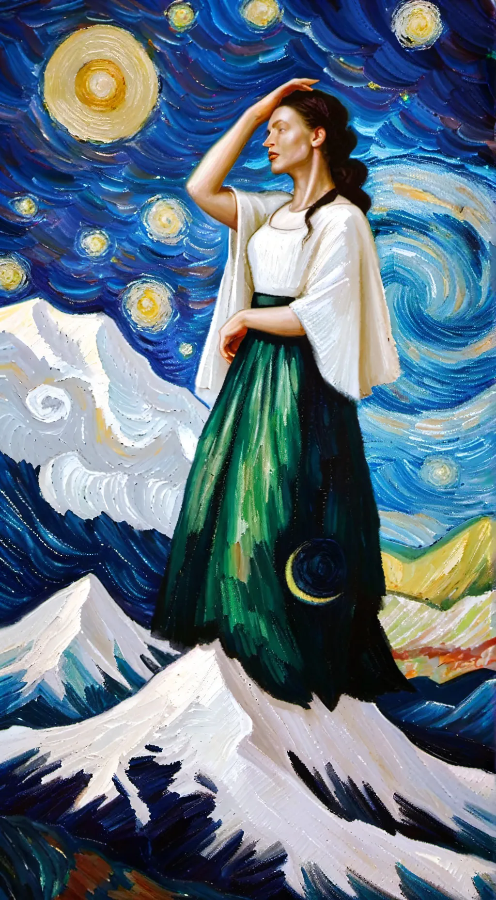 ai character: Pjo gaia background