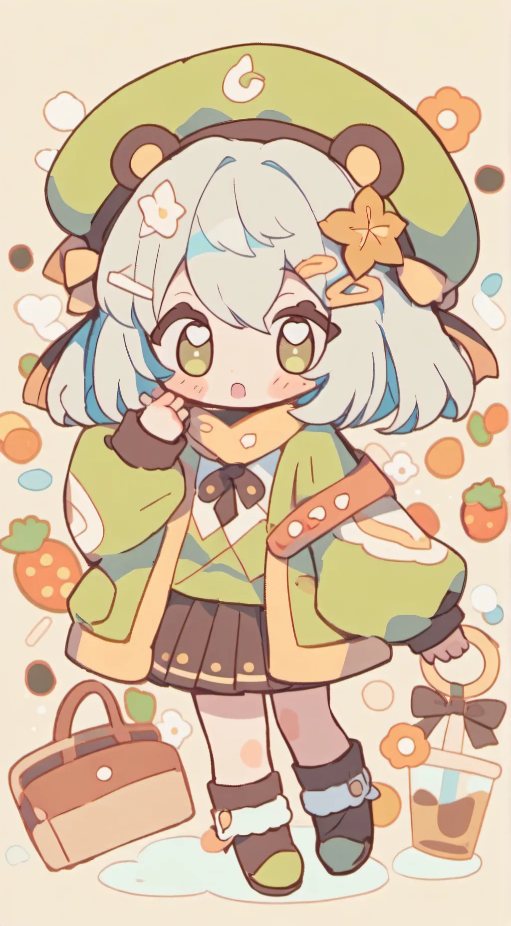 ai character: midnight  background