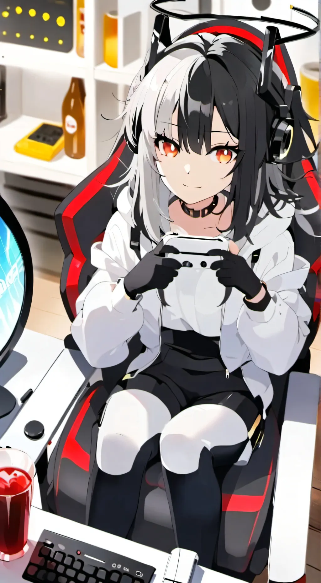 ai character: Luna background