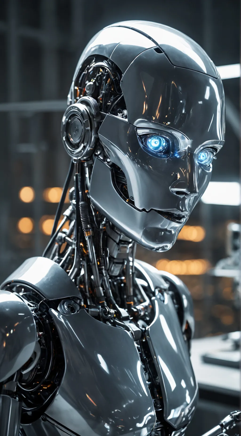 ai character: Gena A.I background