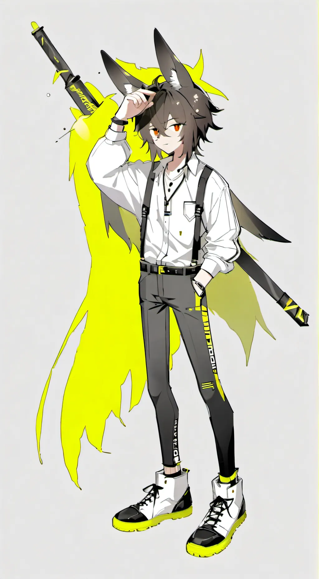 ai character: Axel background