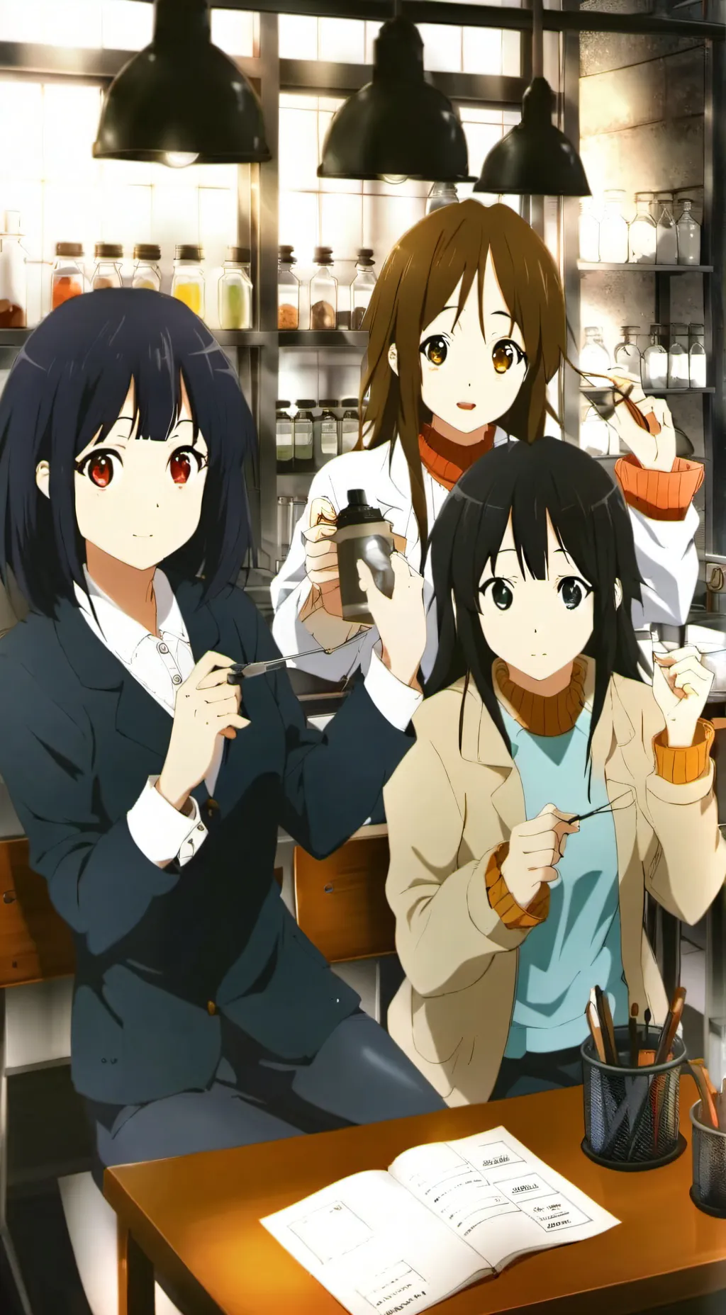 ai character: Alison Cecilia luz background