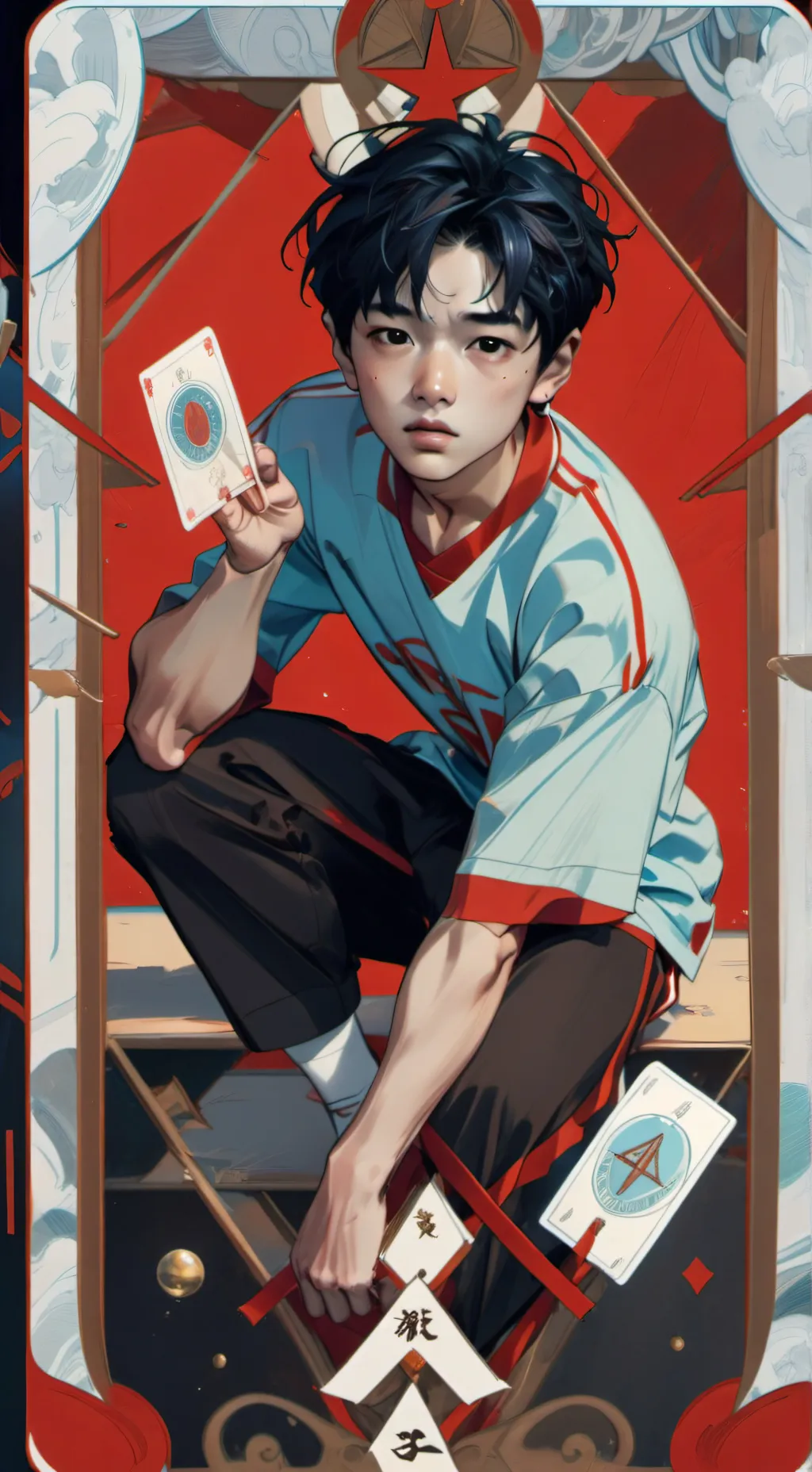 ai character: big brother  background