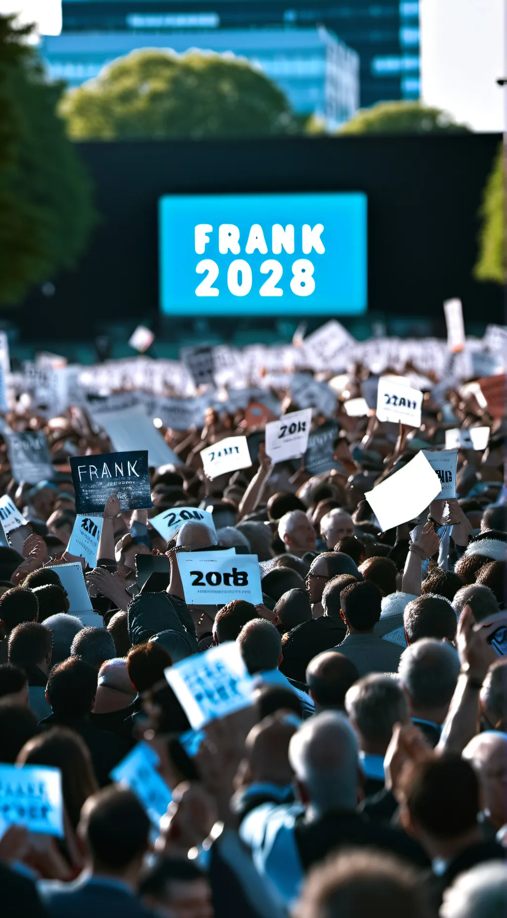 ai character: Frank party background