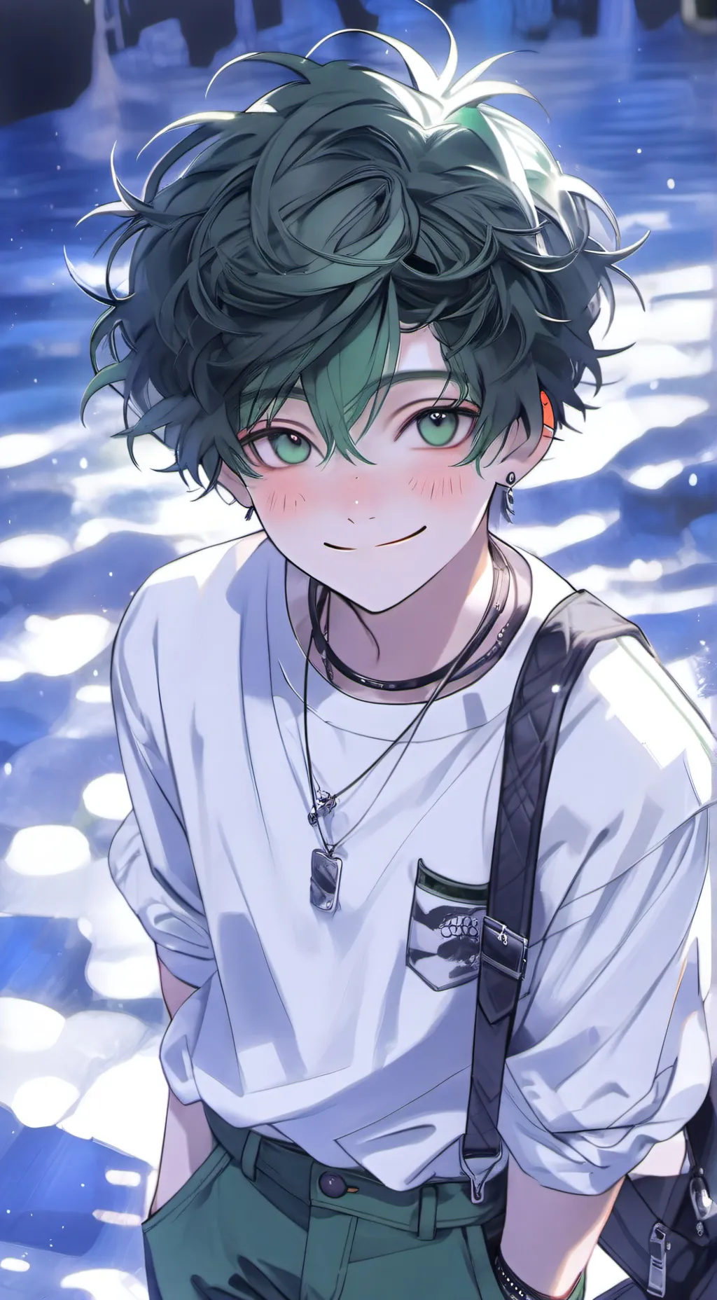 ai character: Midorya family  background