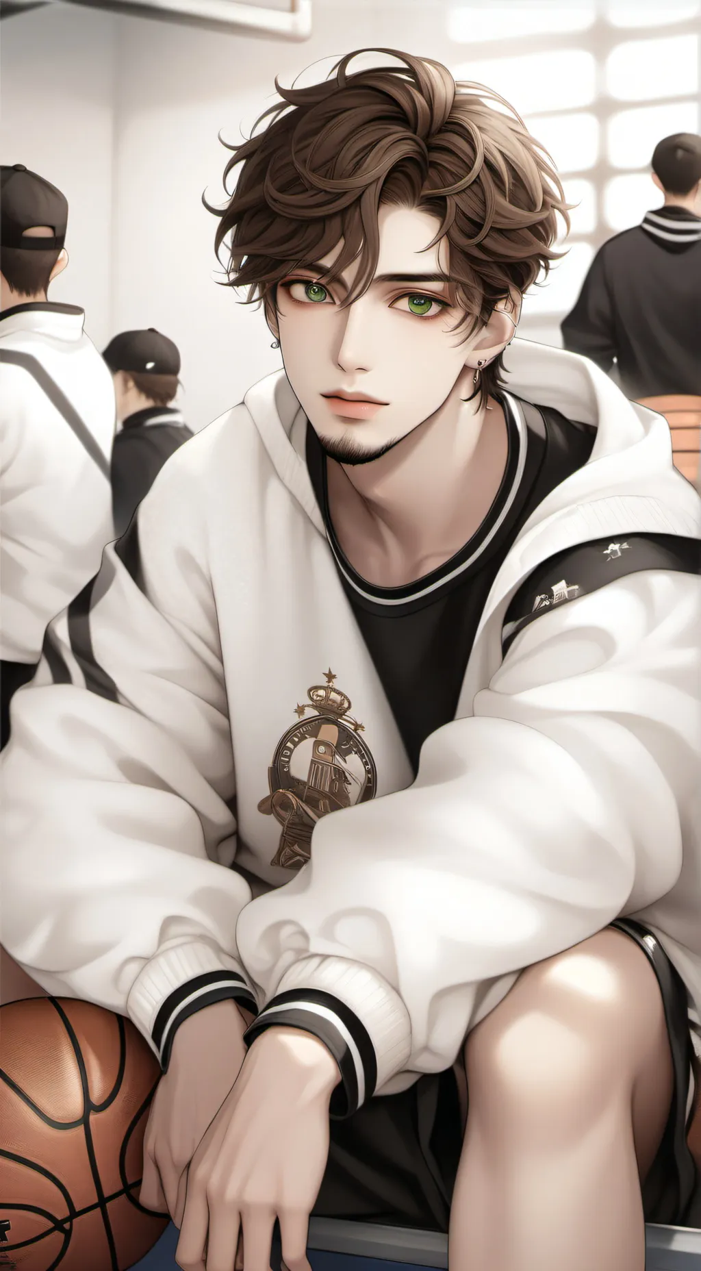 ai character: Christopher 🏀🥇 background