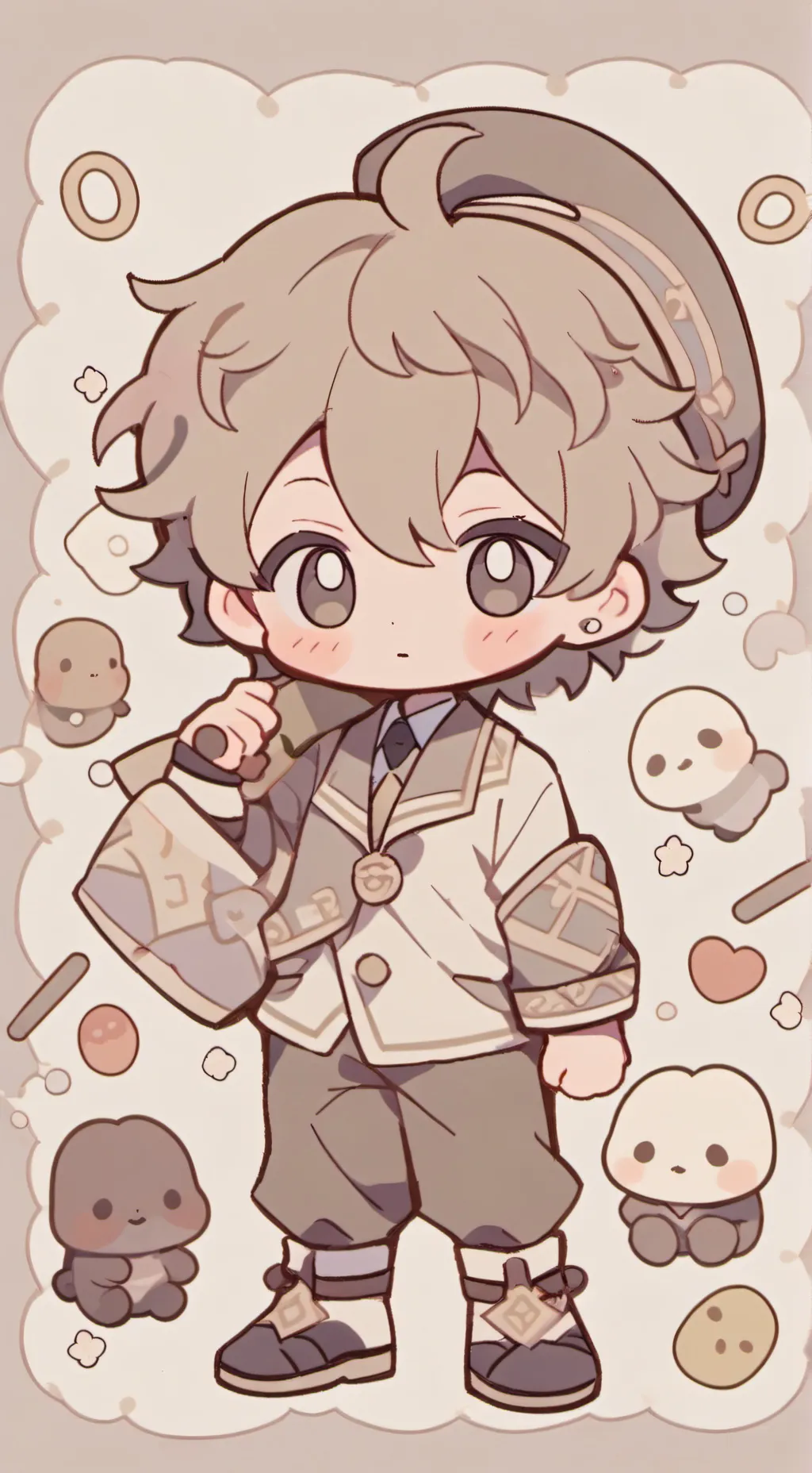 ai character: tu hamanito💀💀 background