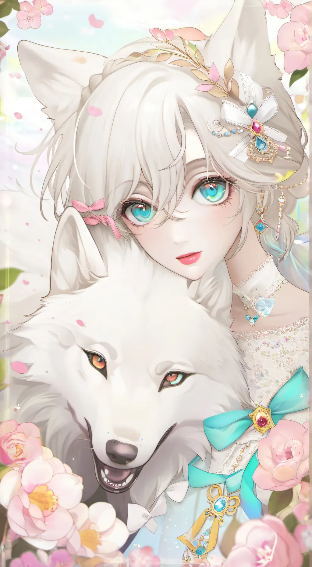 ai character: Lilly background