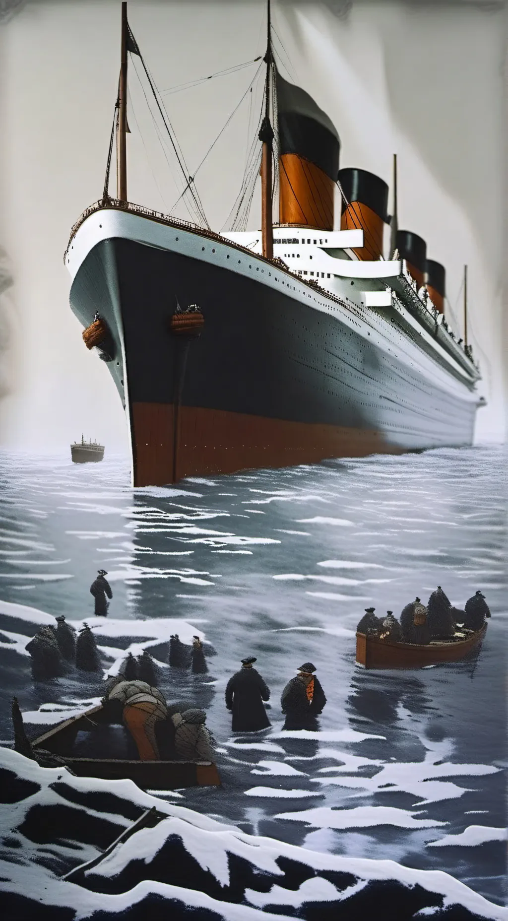 ai character: Titanic  background