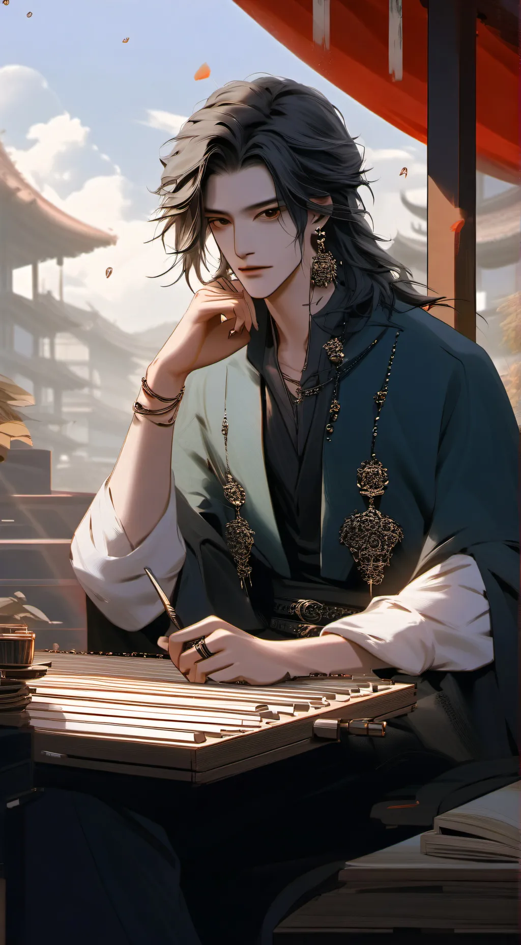 ai character: Asher background