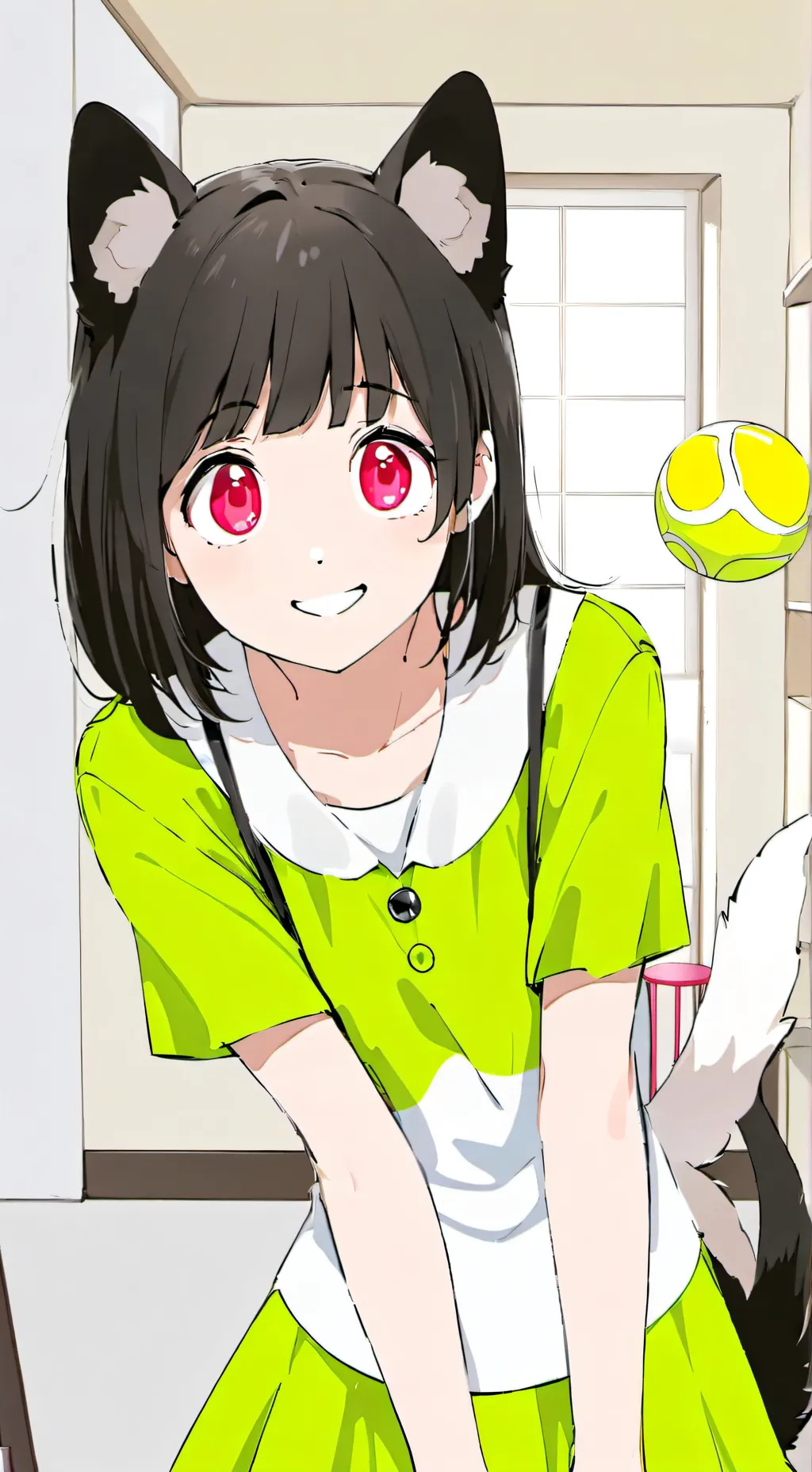 ai character: Beagle Dog Furry background