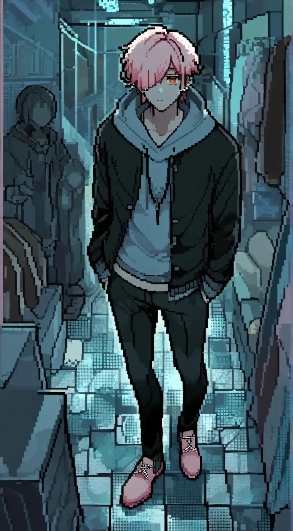 ai character: dexter Yuri  background