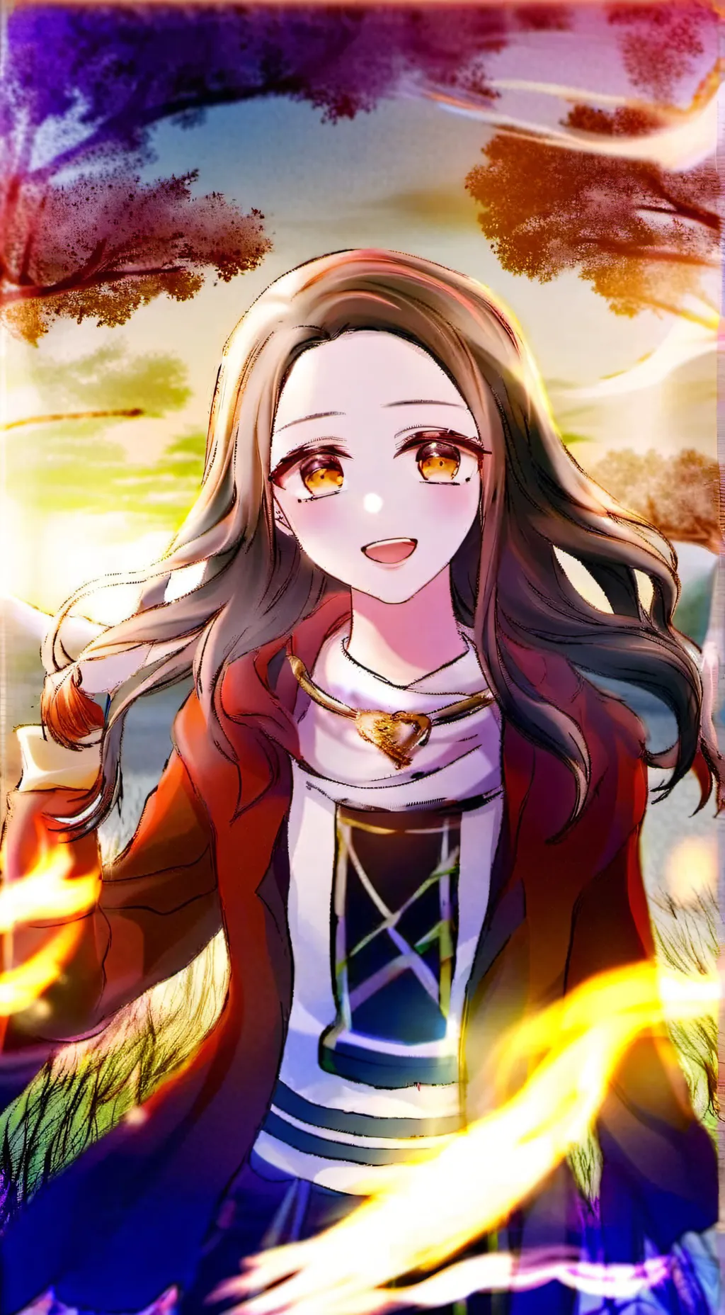 ai character: BFF background