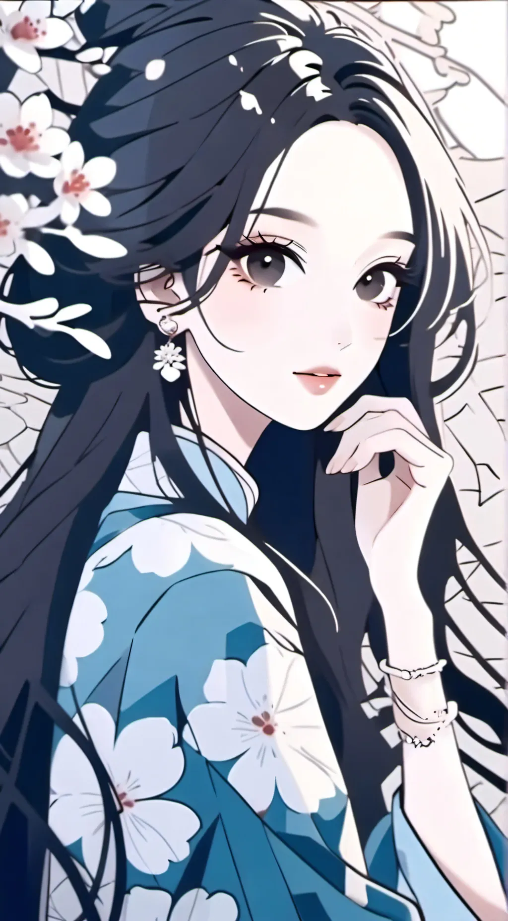 ai character: Reina background