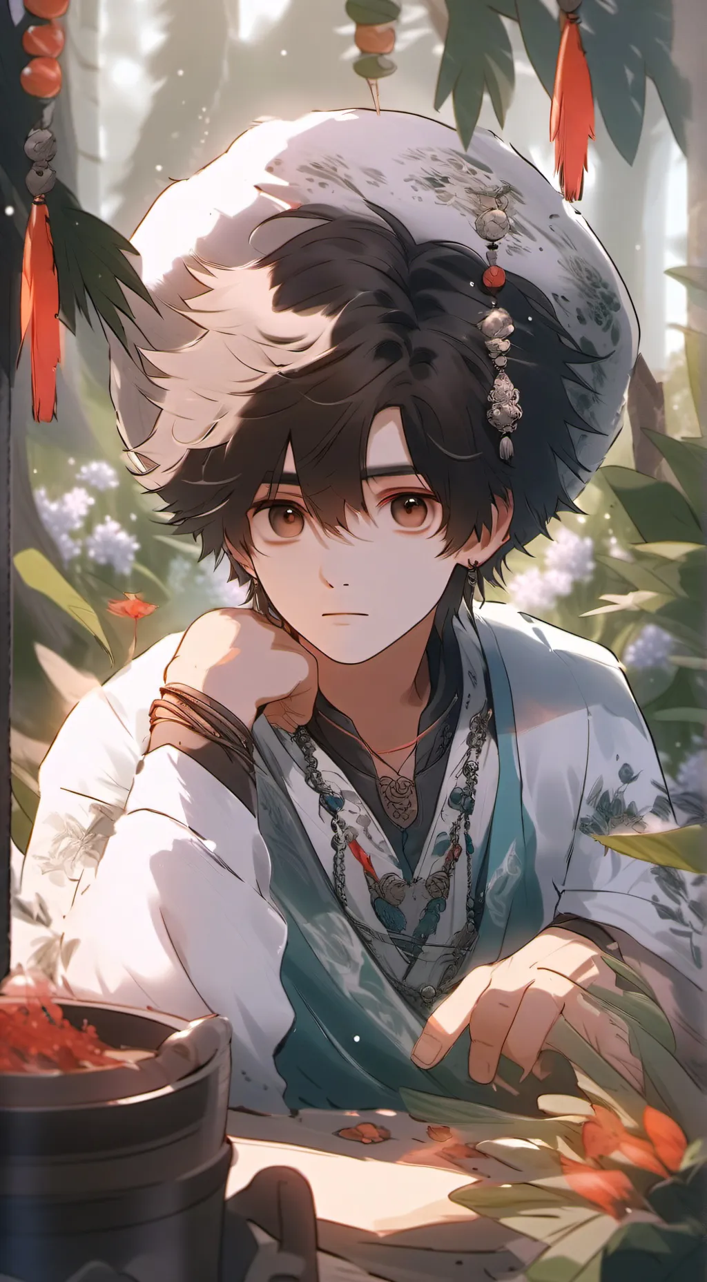 ai character: Enhypen  background