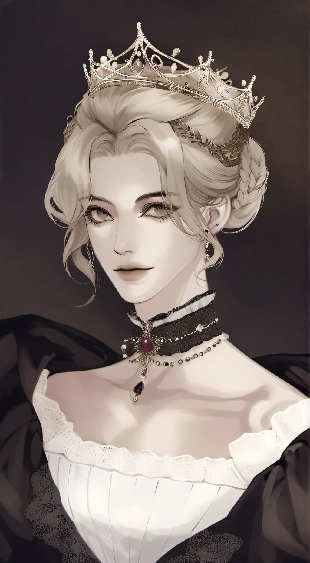 ai character: Queen Dahlia background