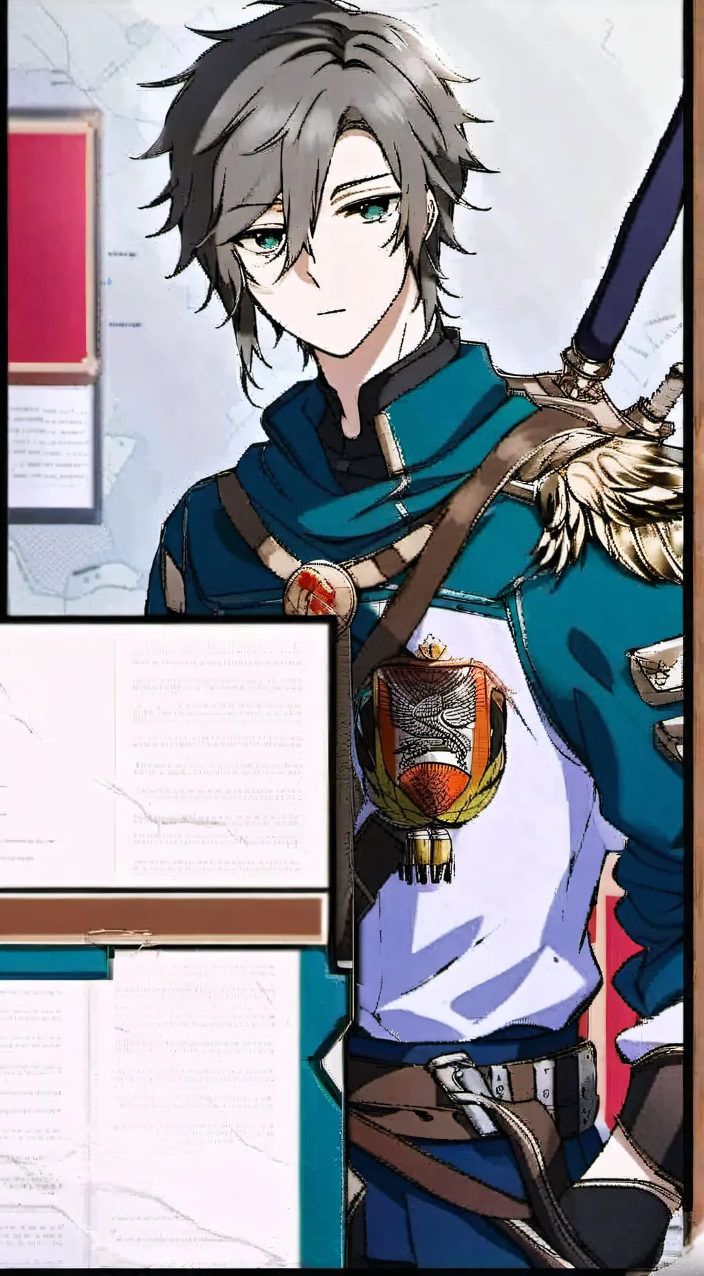 ai character: Káiser Rhinefield background