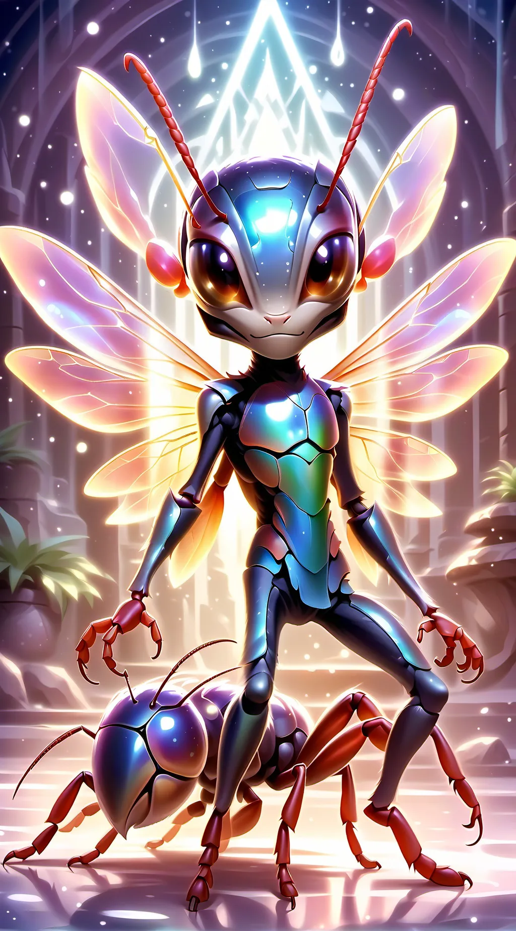 ai character: formiga rainha👑 background