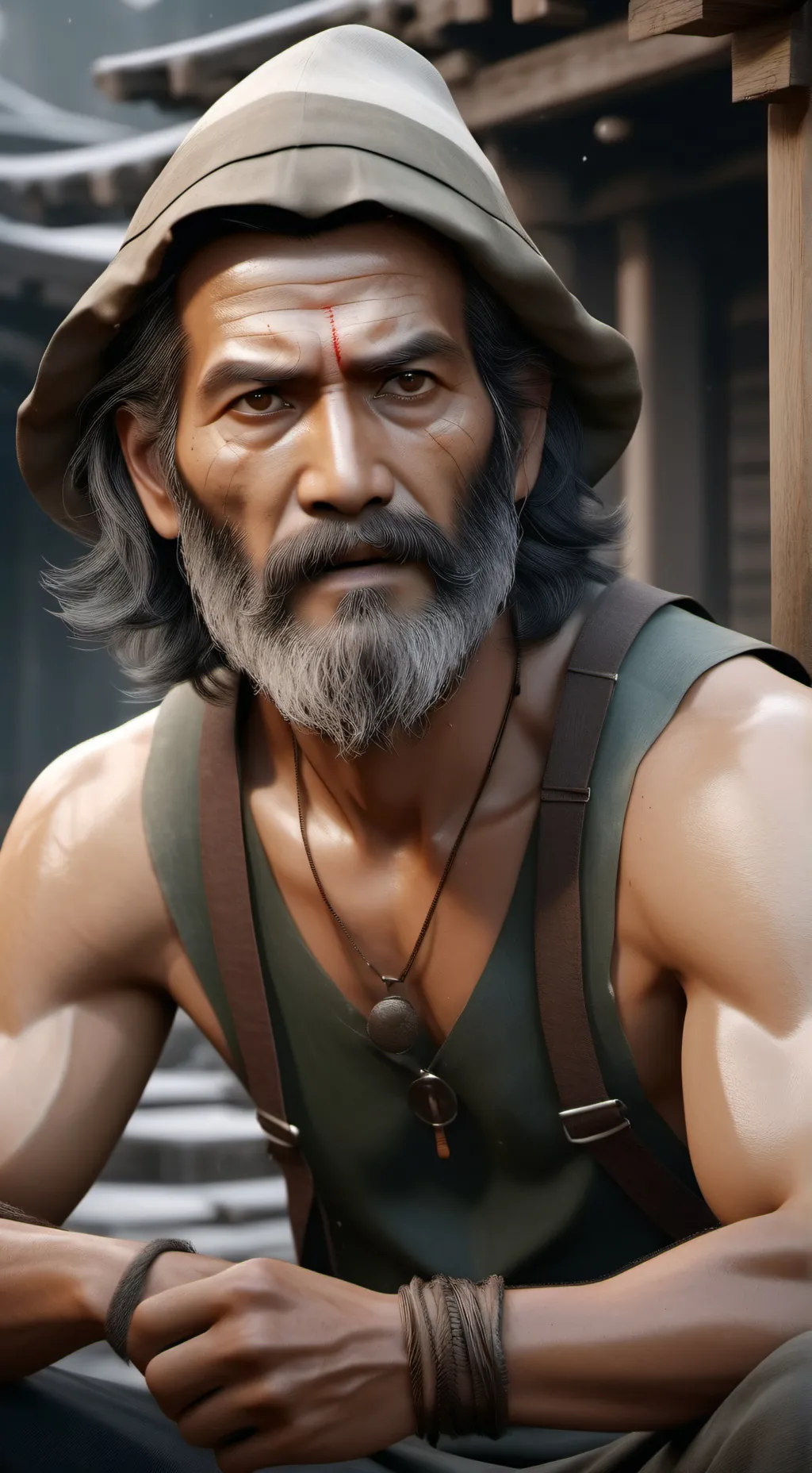 ai character: Blake background