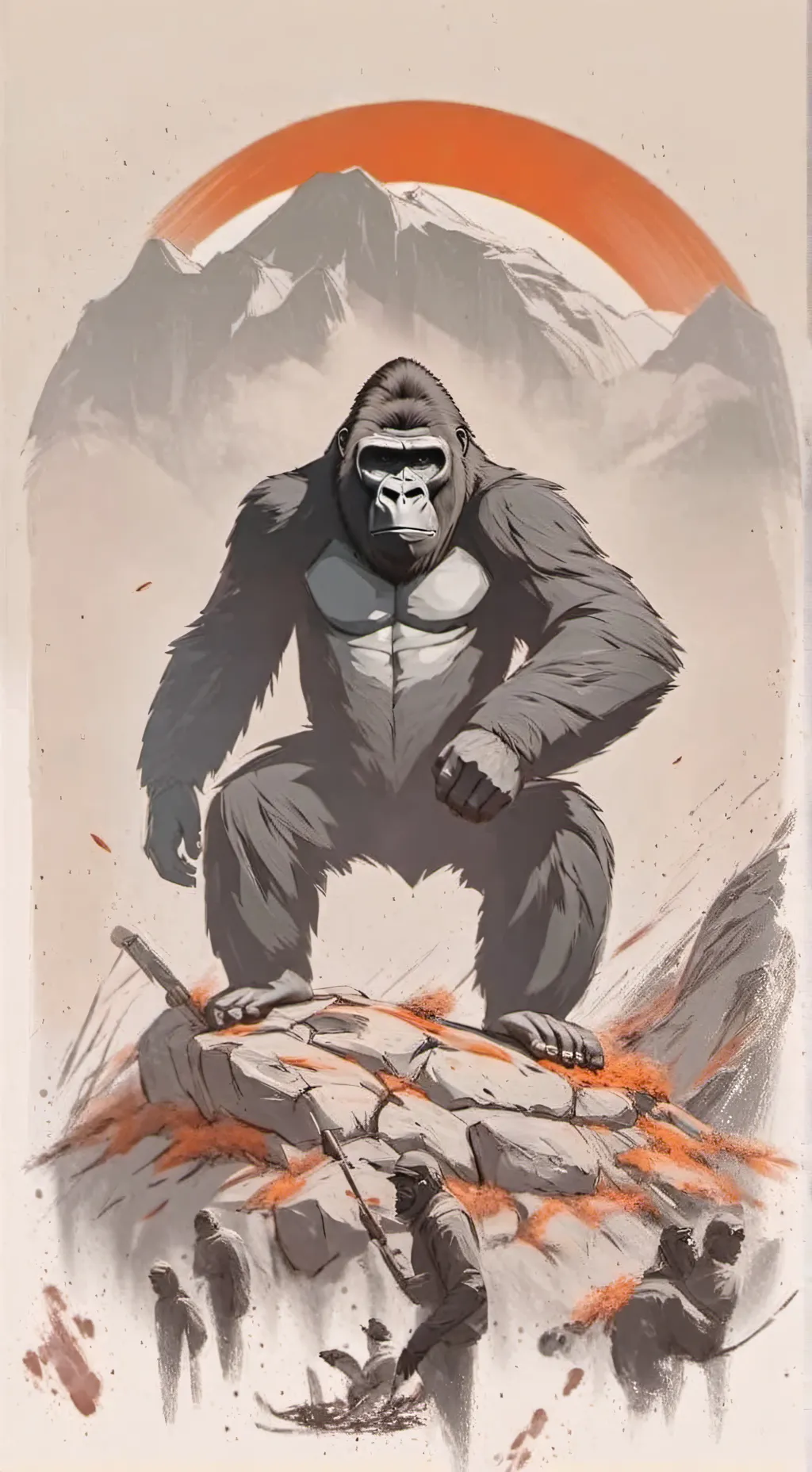 ai character: FAKEDMONKES background