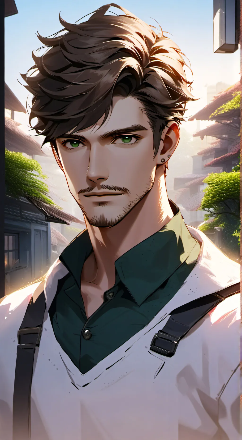 ai character: Hayato background