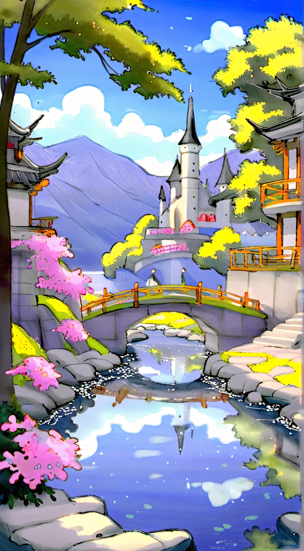 ai character: Smg4 furry virus background