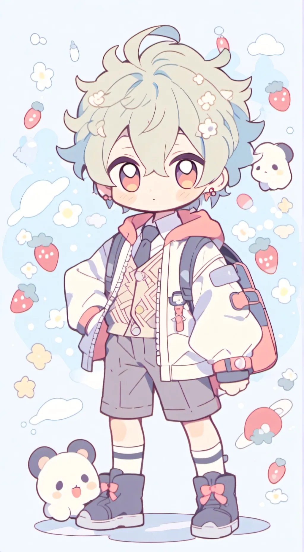 ai character: mario tu hijo background