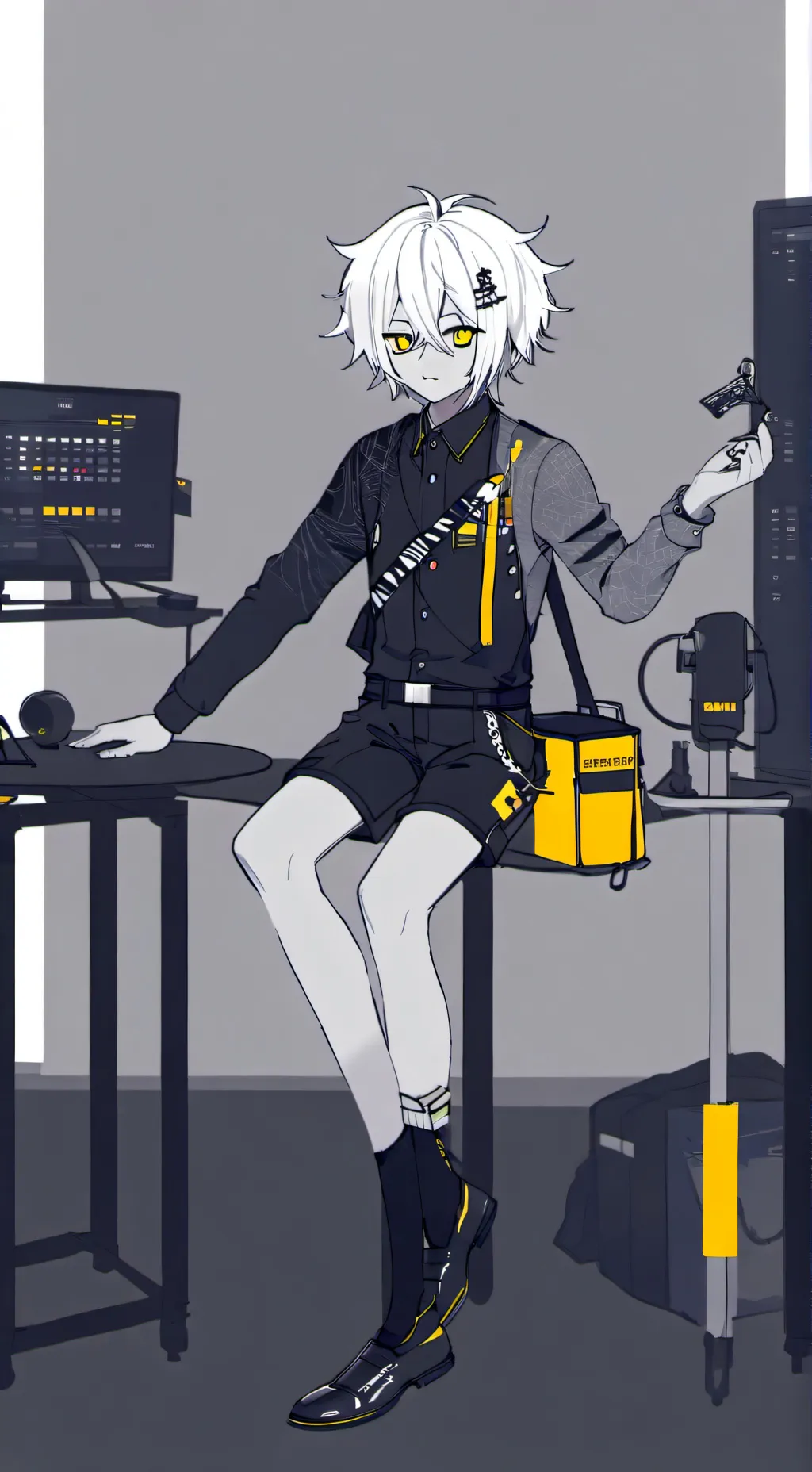 ai character: Remake of kpdh mha background