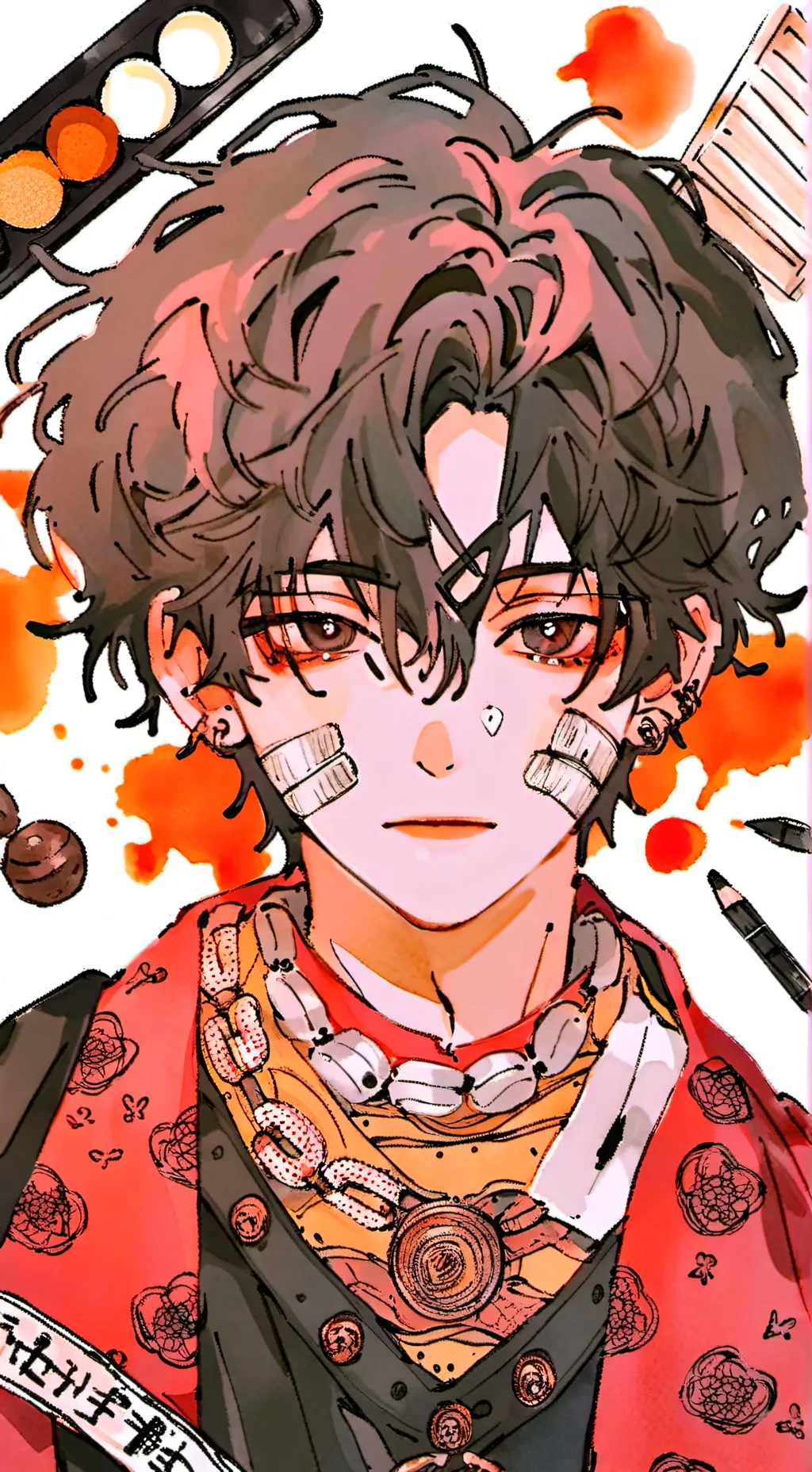 ai character: Zyan  background