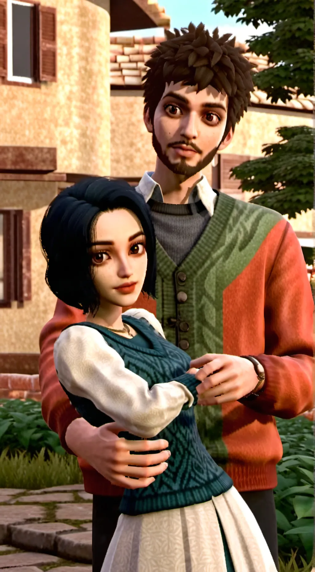 ai character:  ur strict parents background