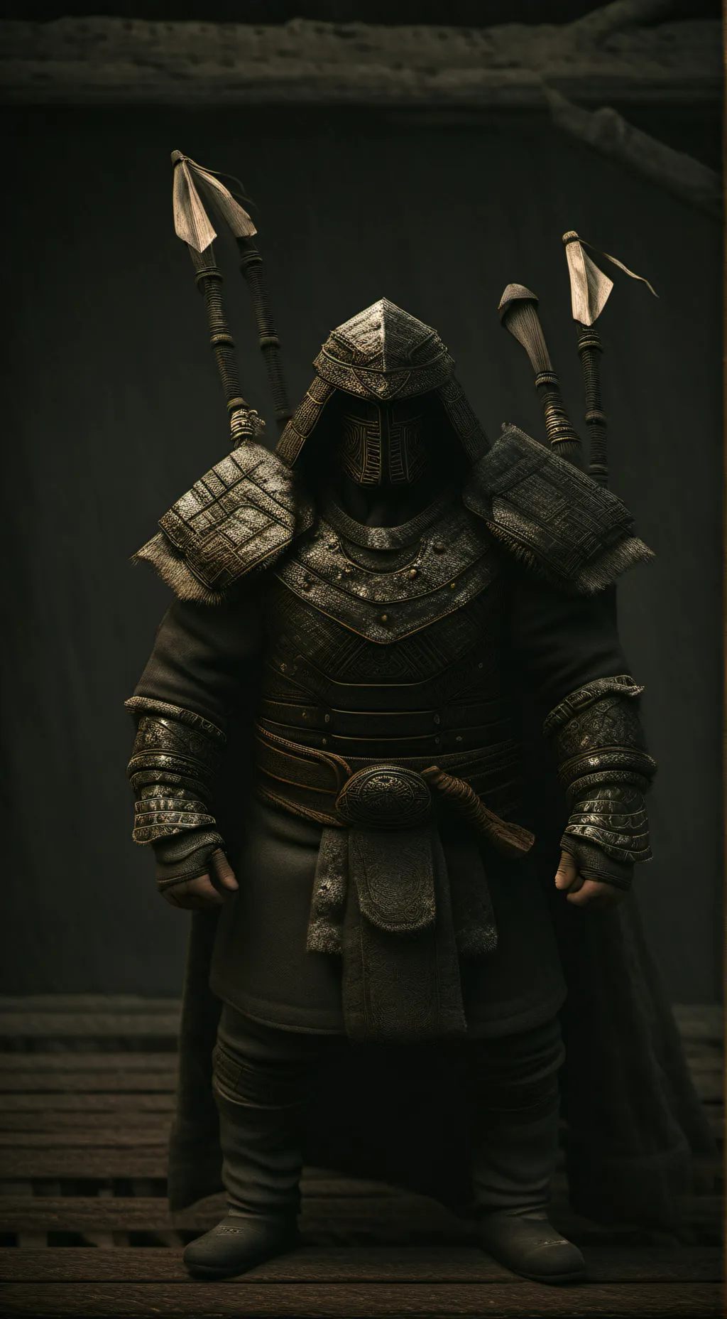 ai character: Kurokage background