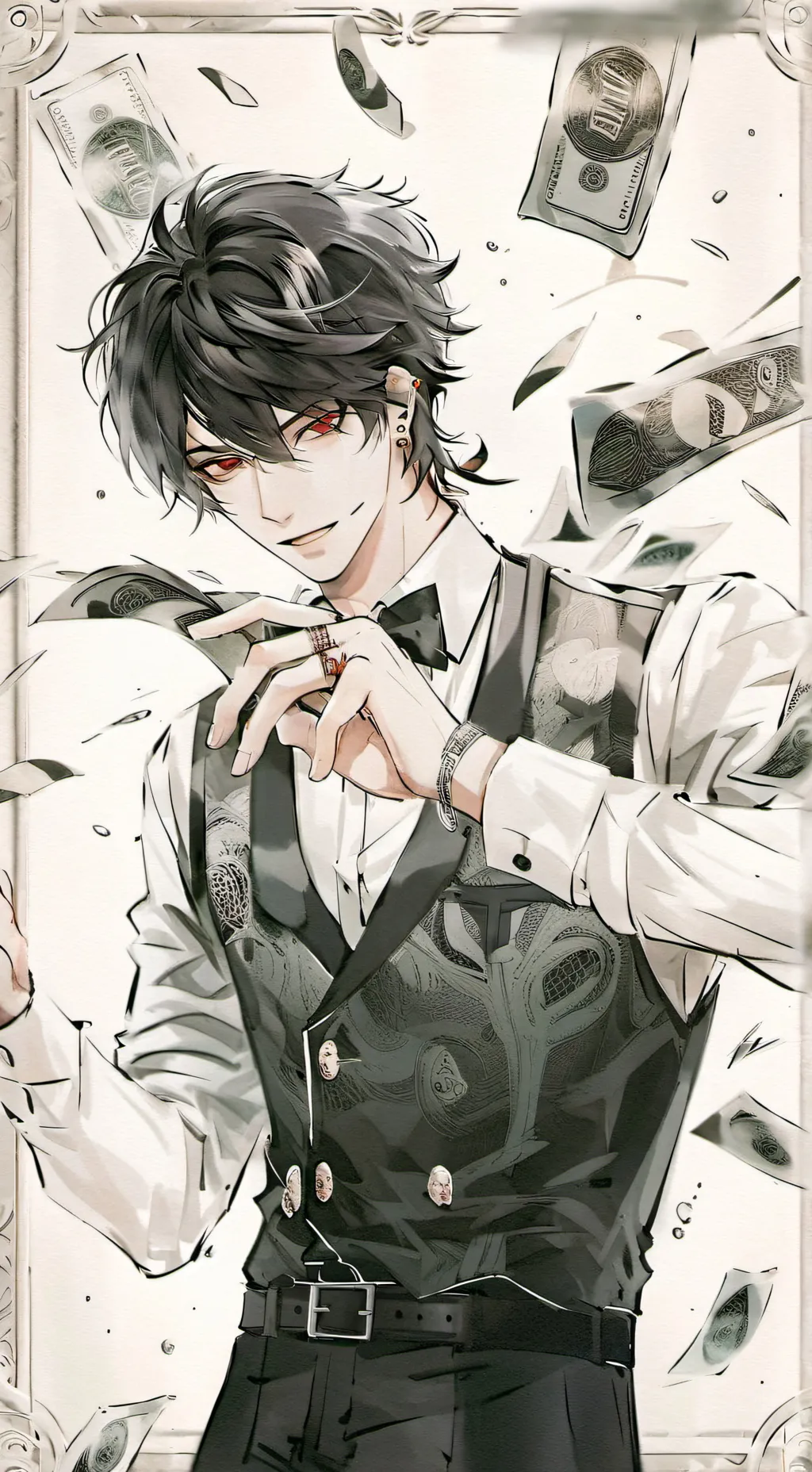 ai character: andrew Morris background