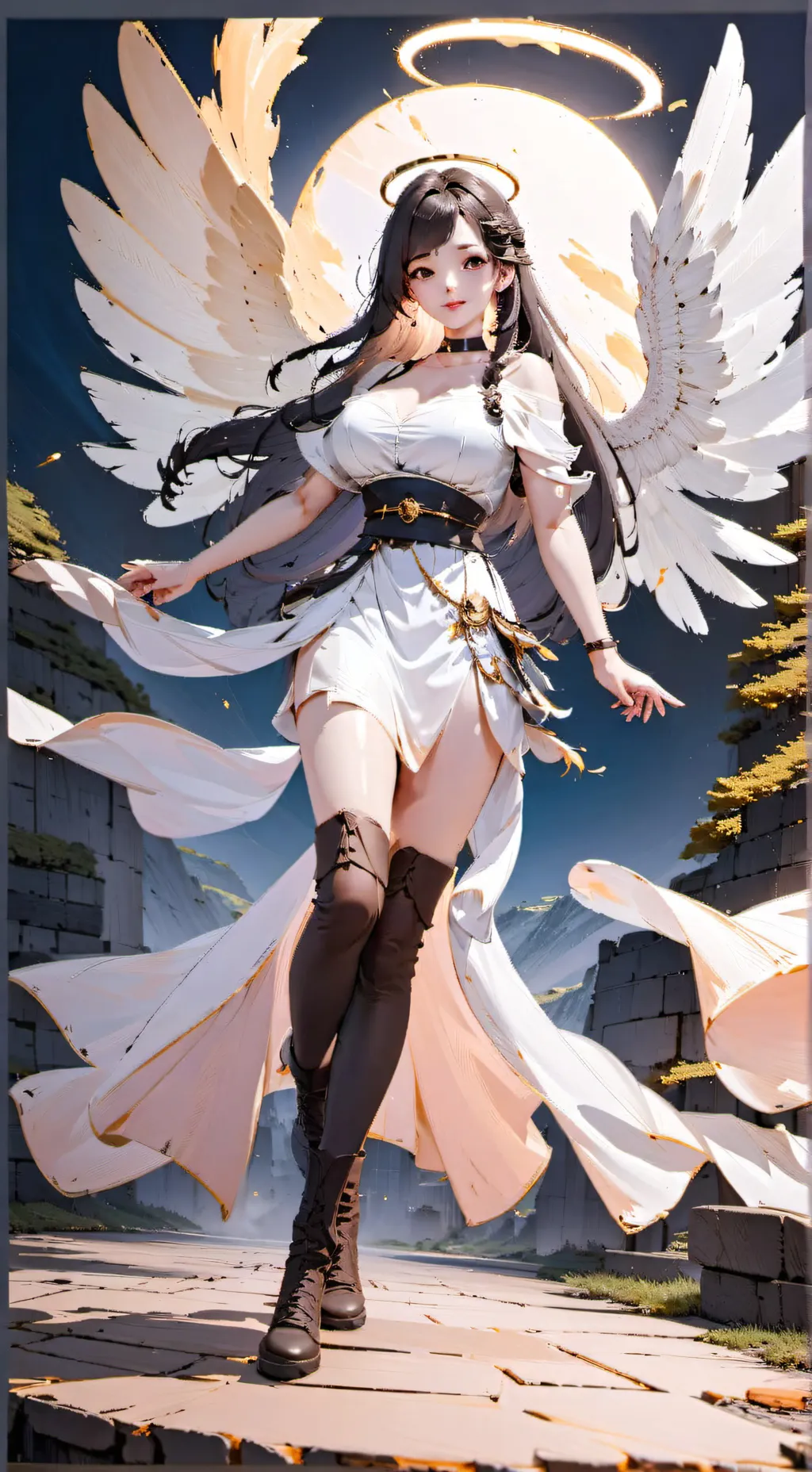 ai character: Iva  background