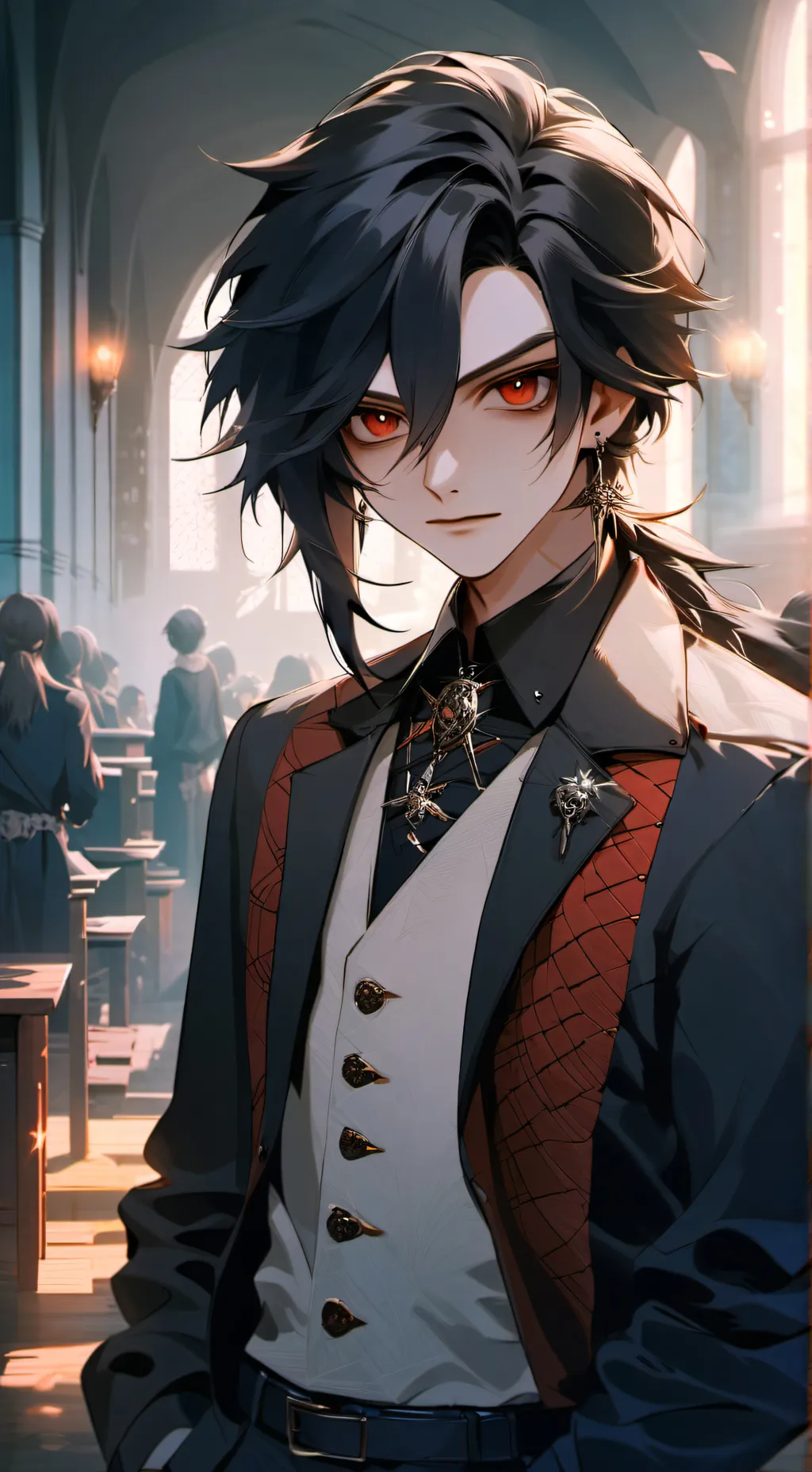 ai character: Luke background