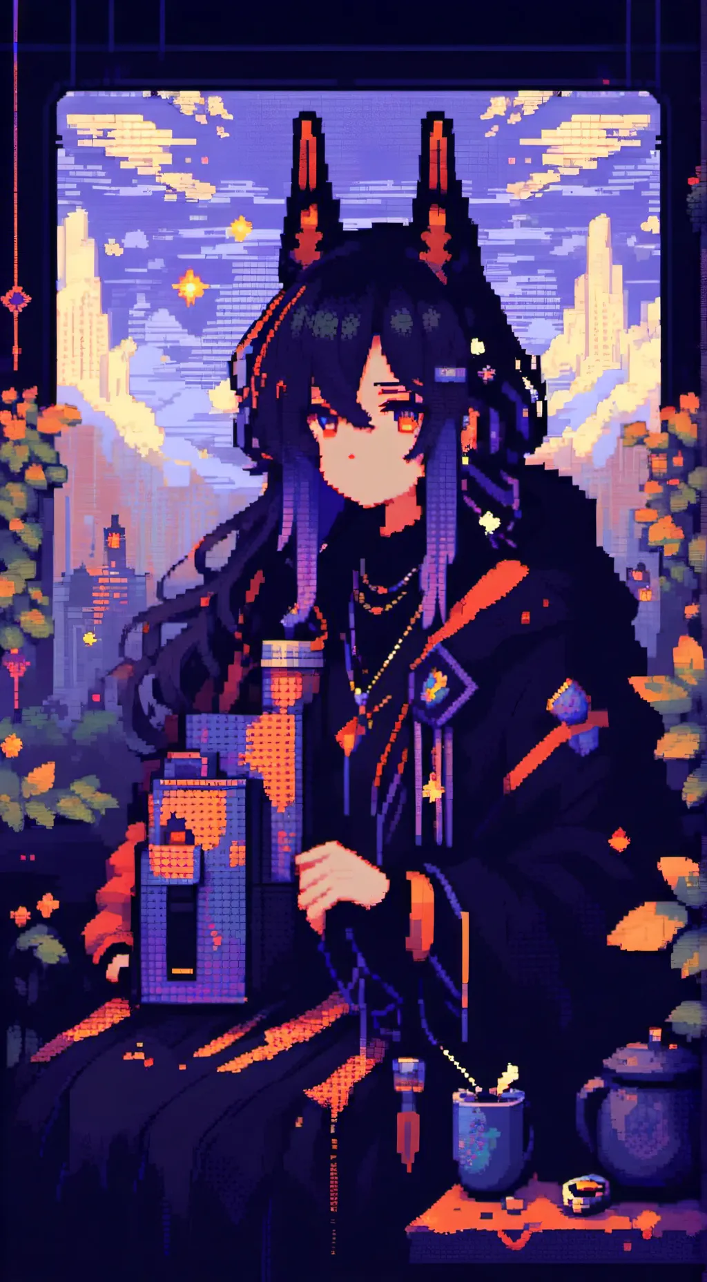 ai character: lambo background