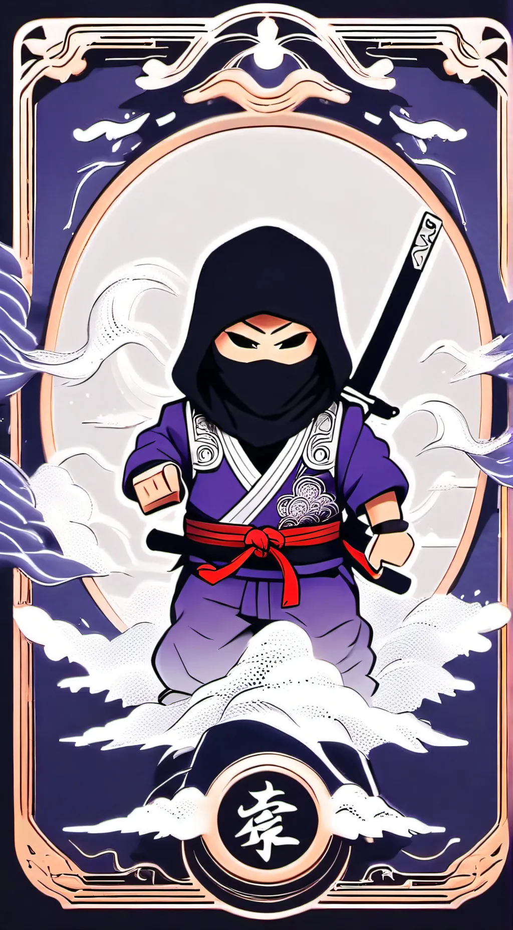 ai character: Ninjago  background