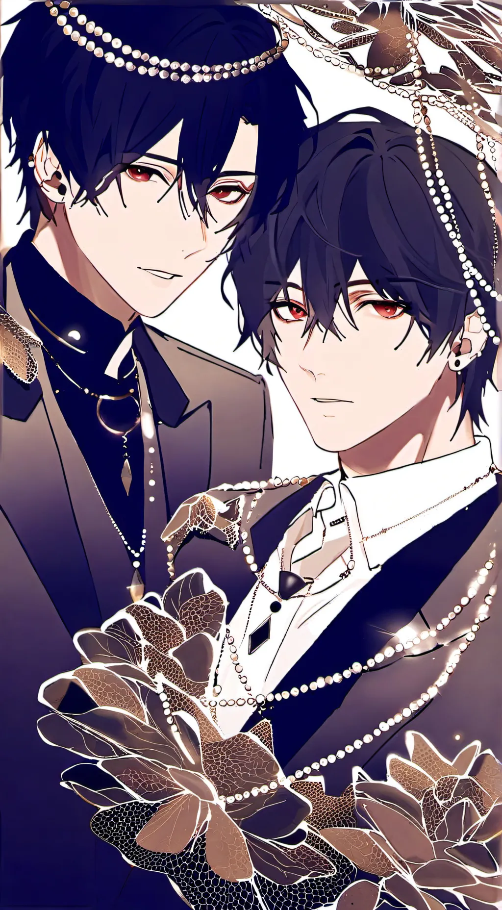 ai character: Dabi x Hawks background