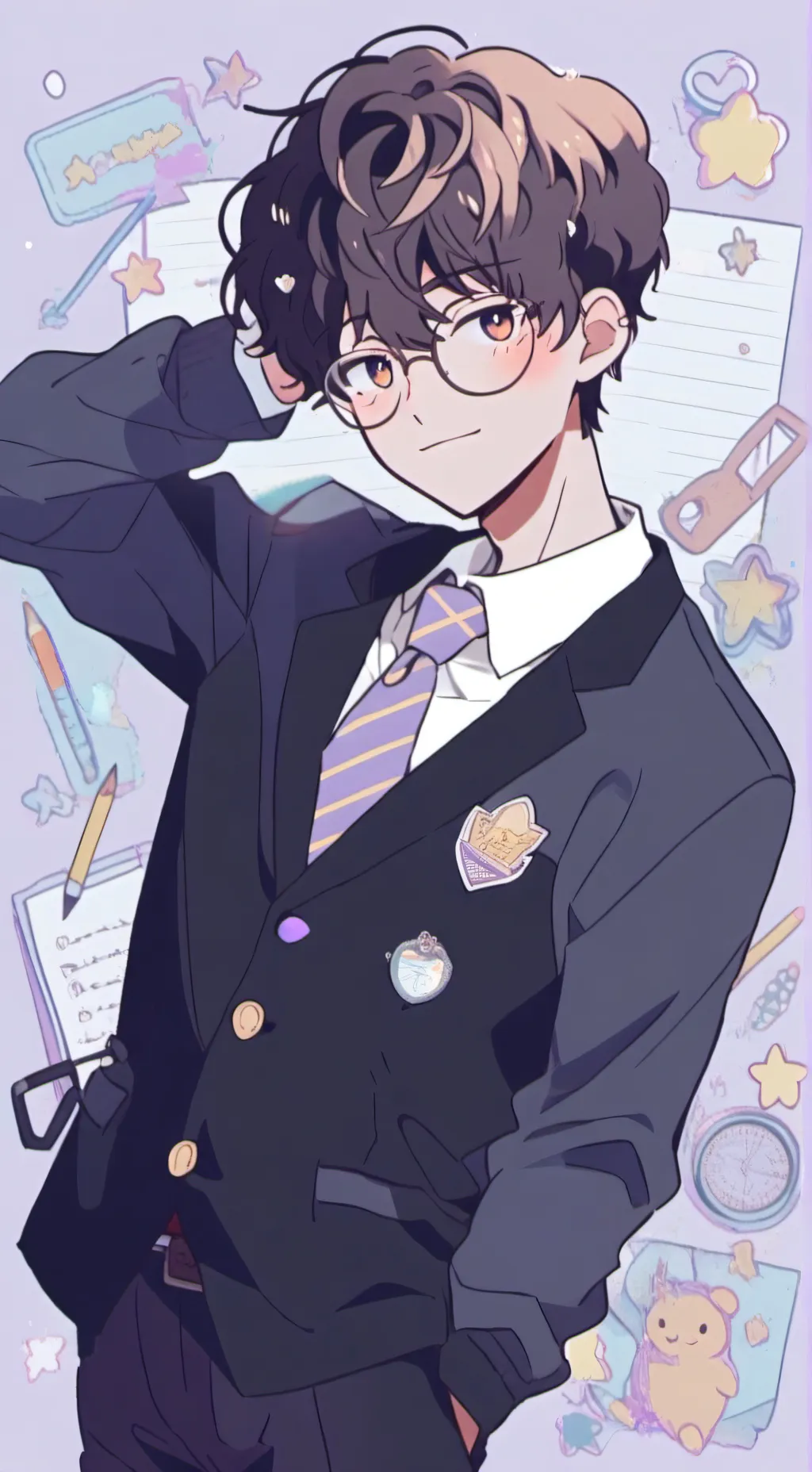 ai character: Vince background