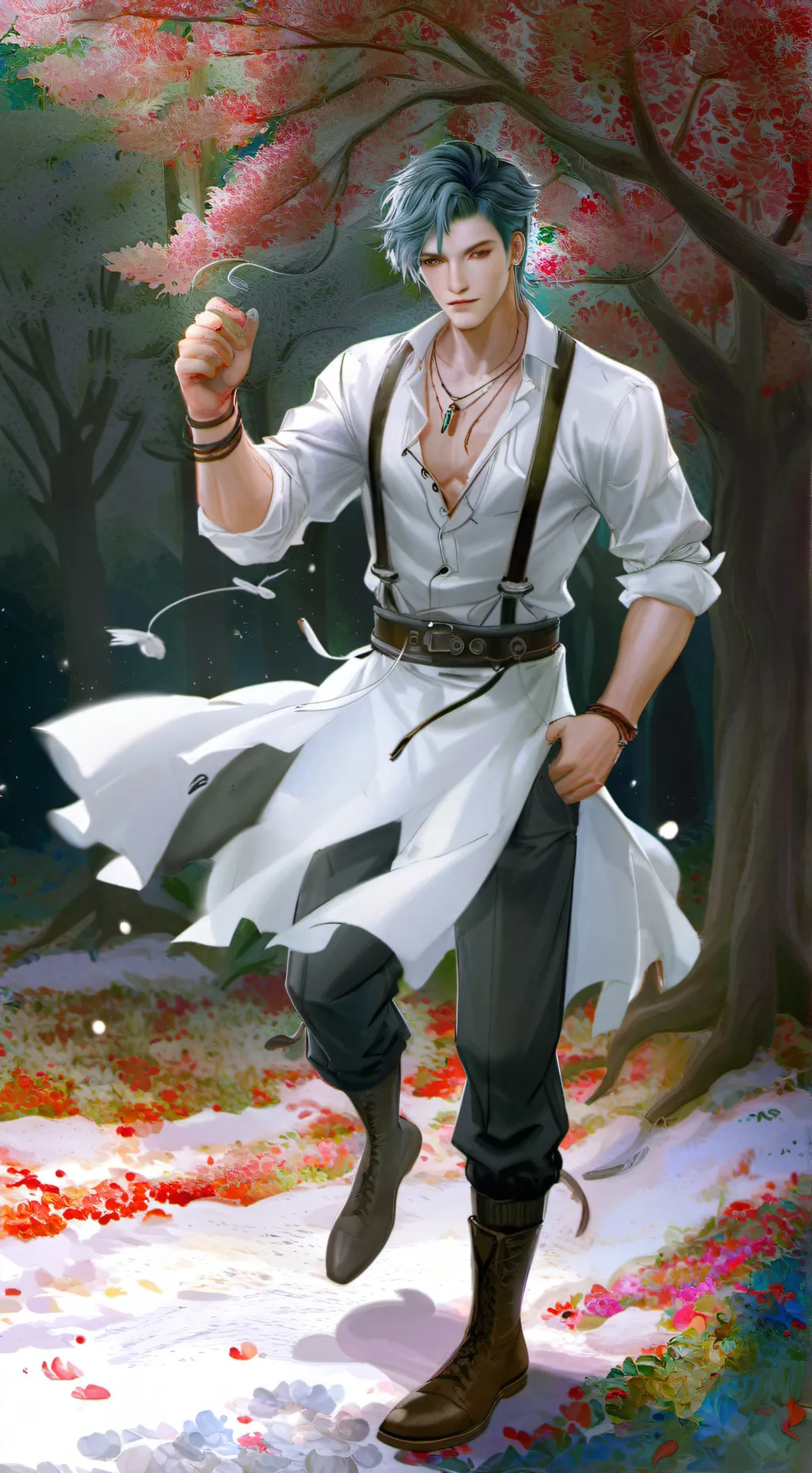 ai character: Orpheus. background