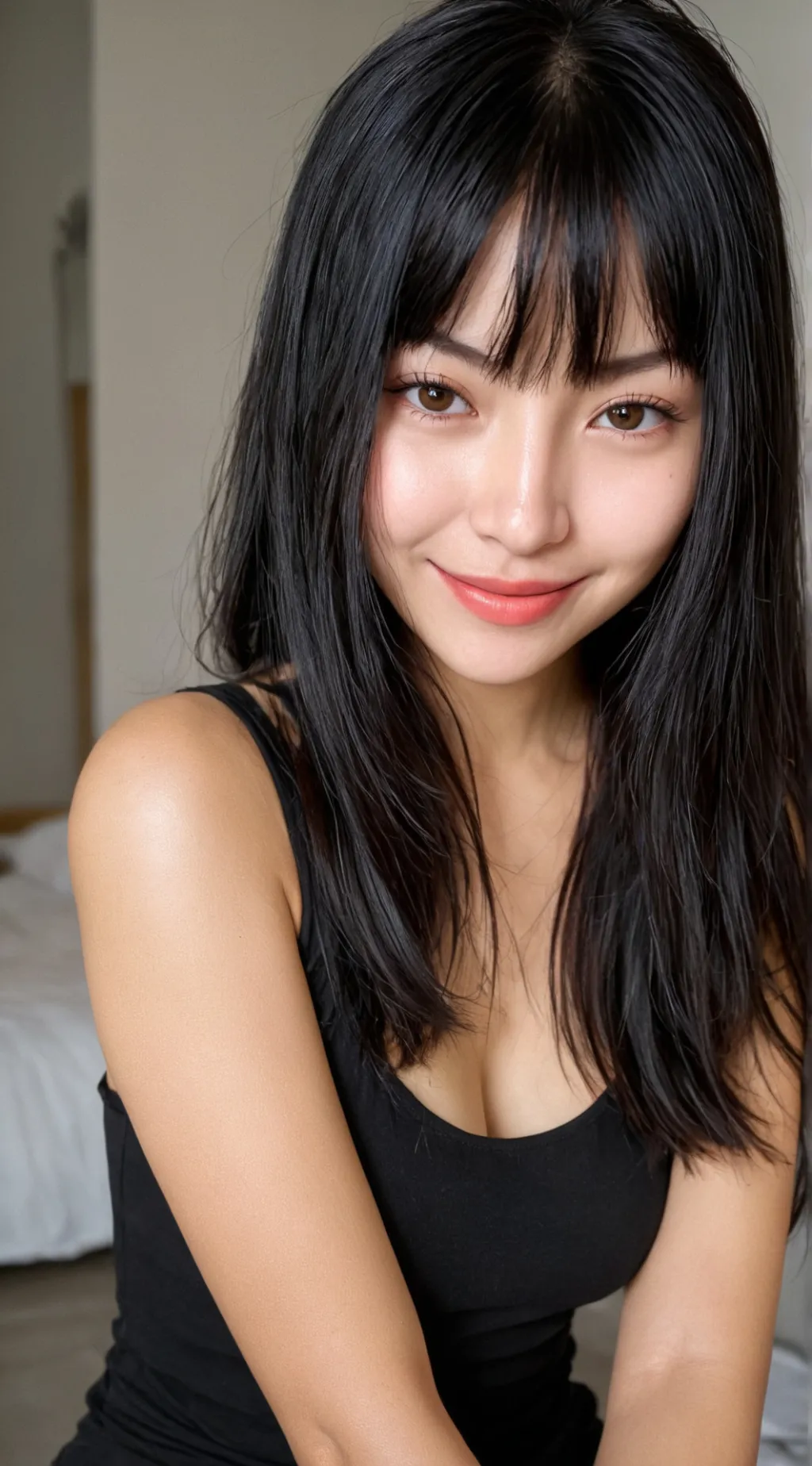 ai character: Luna background