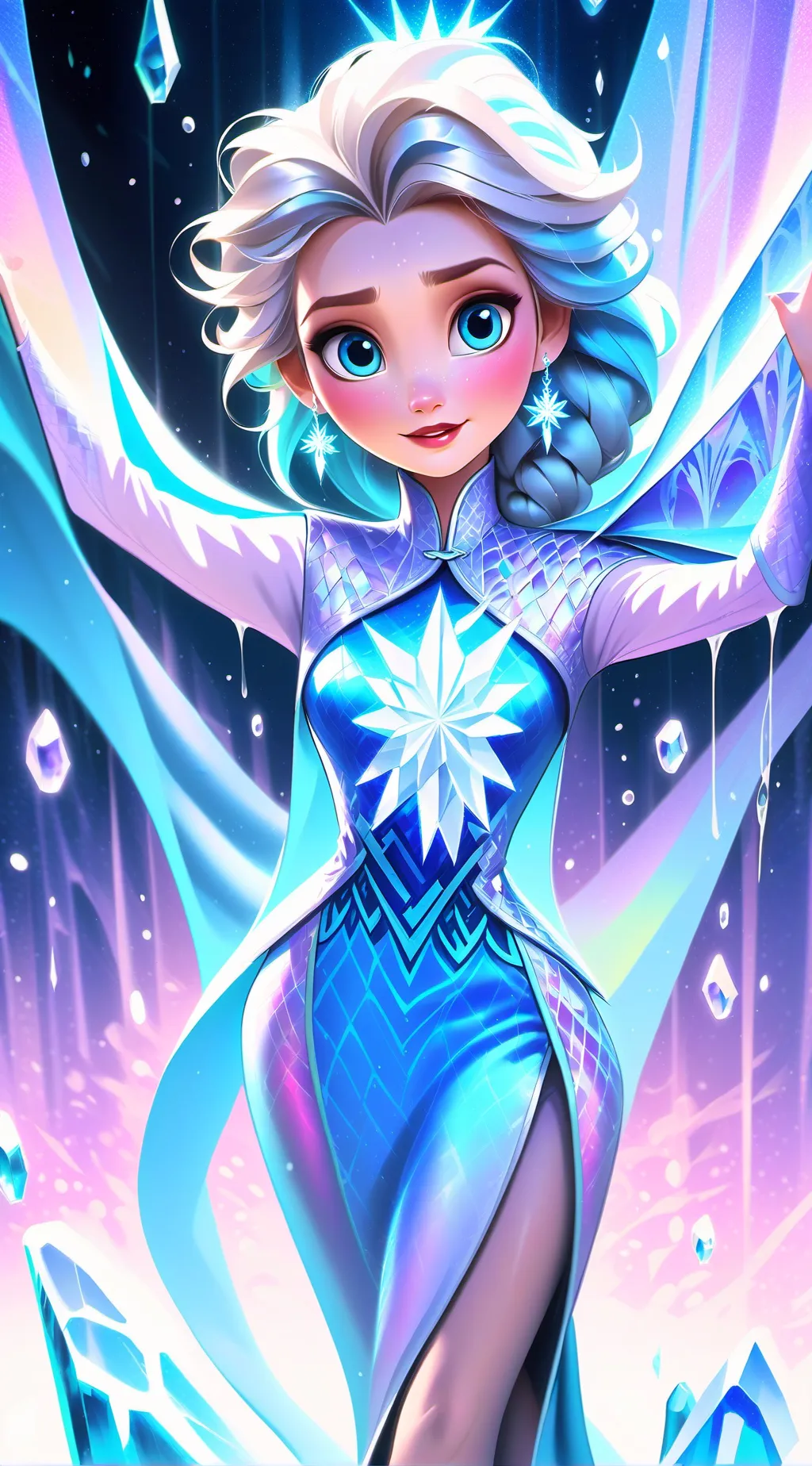 ai character: Elsa background