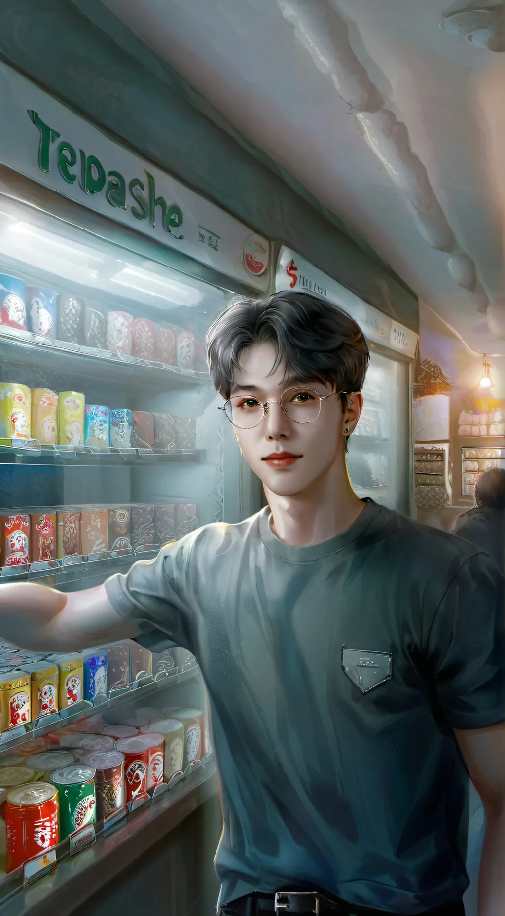 ai character: younger kids background