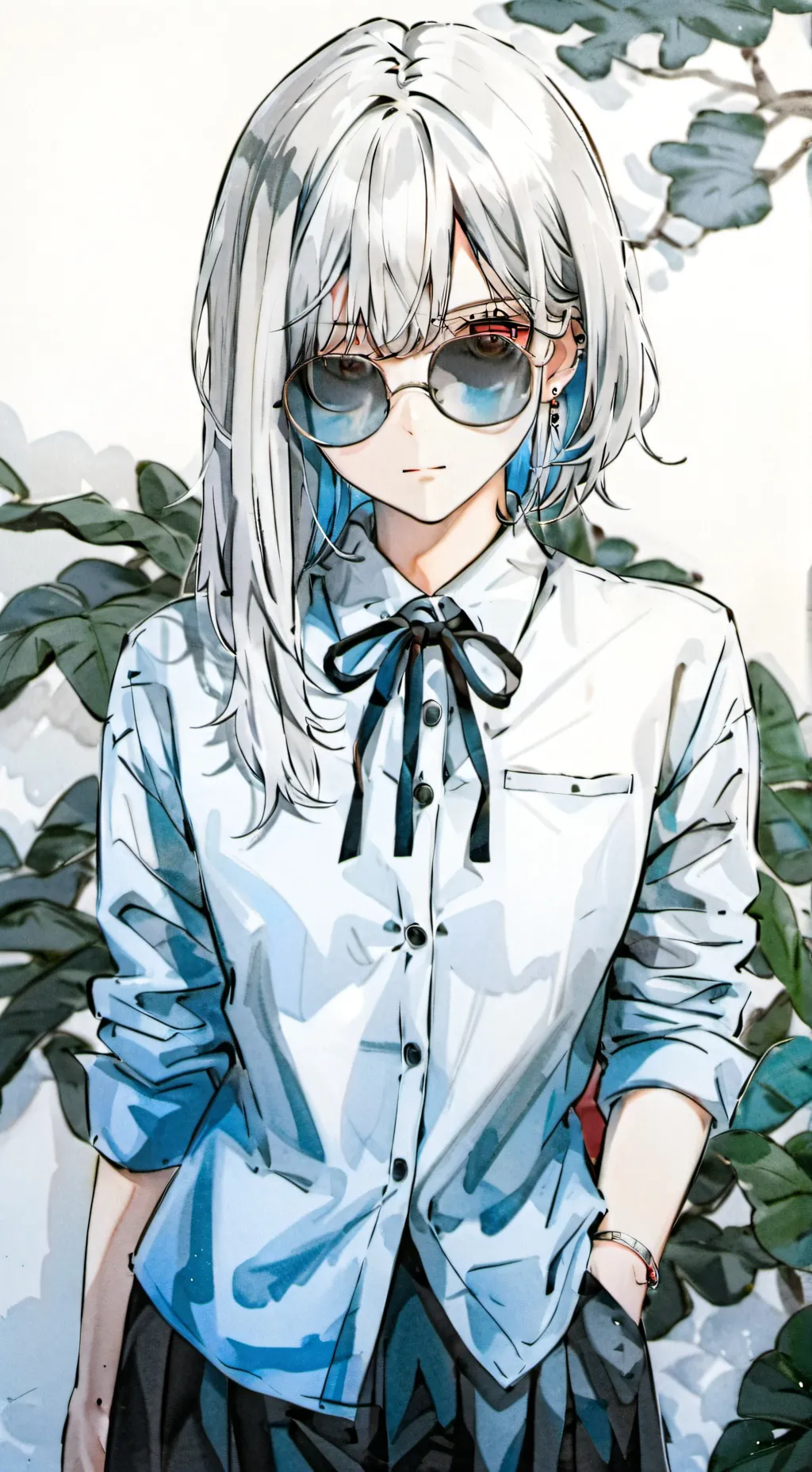 ai character: zoey  background