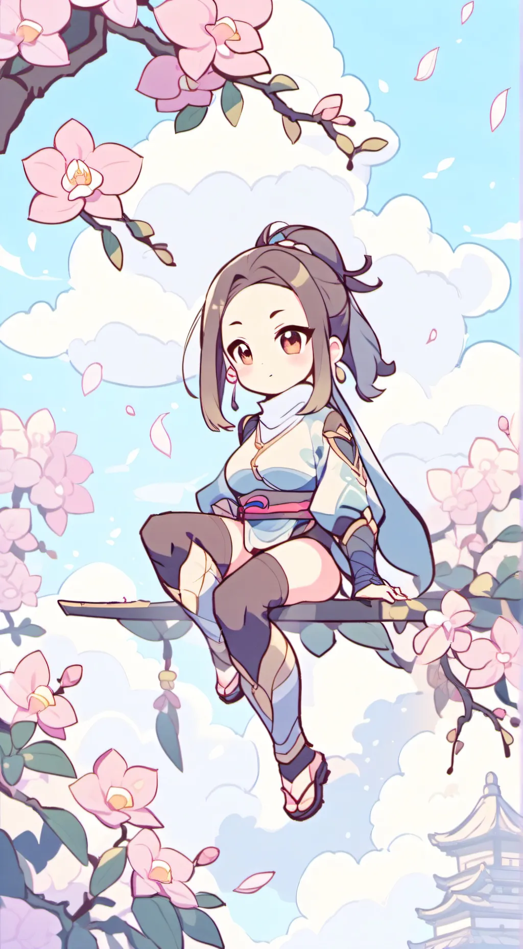 ai character: Mochi  background