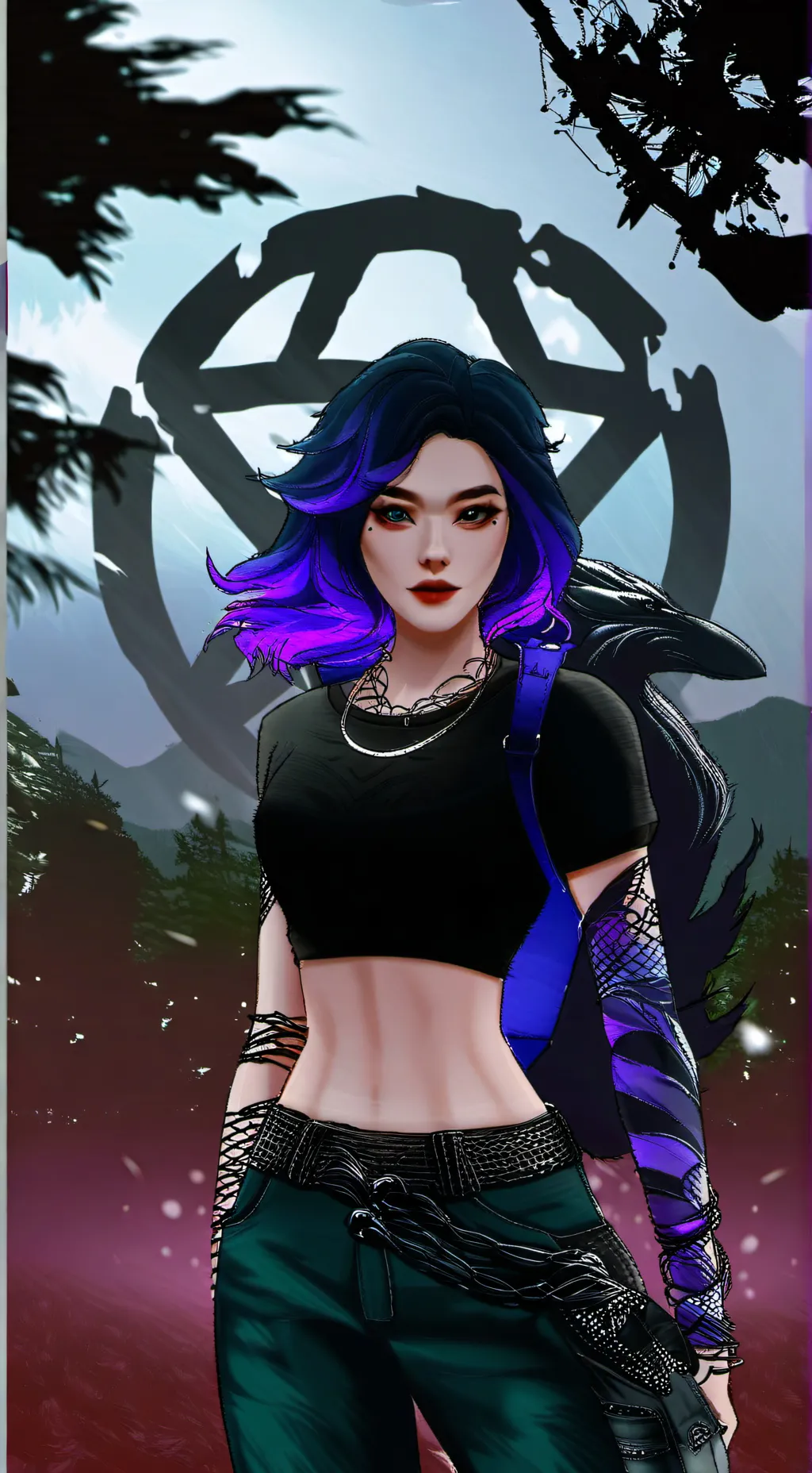 ai character: Nova background