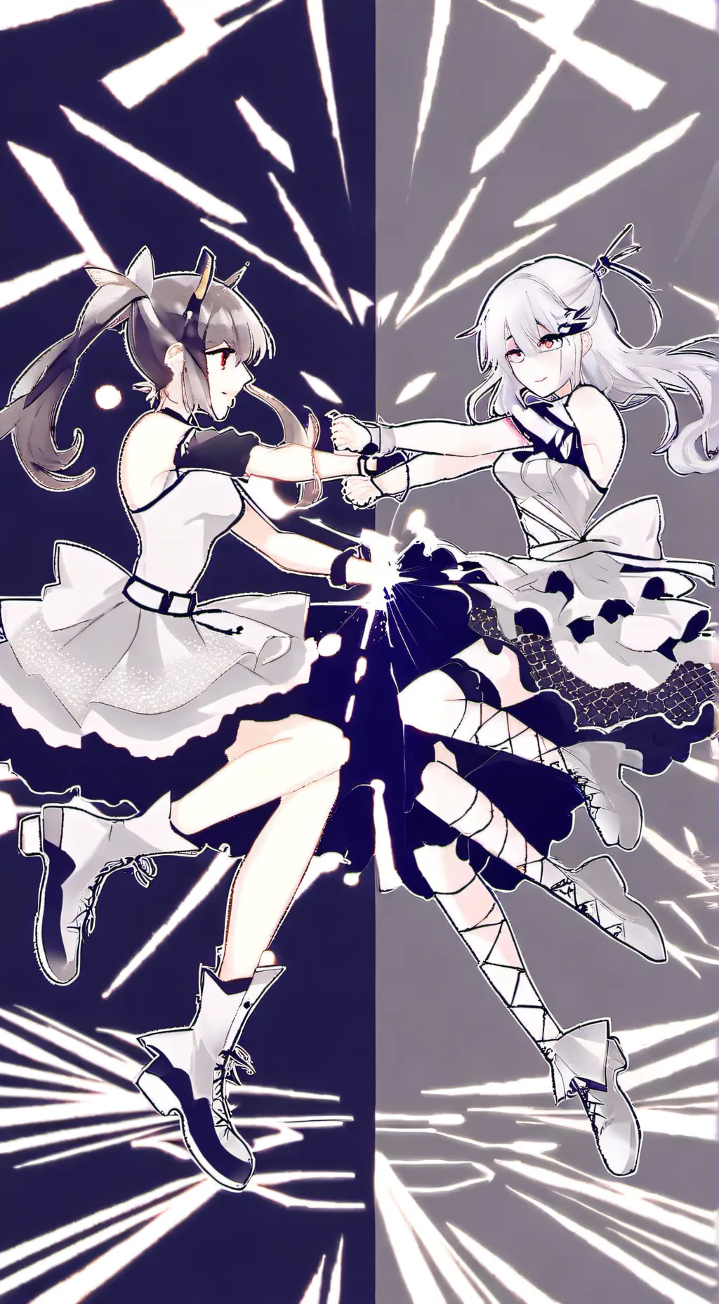 ai character: Kaitlyn and Olivia background