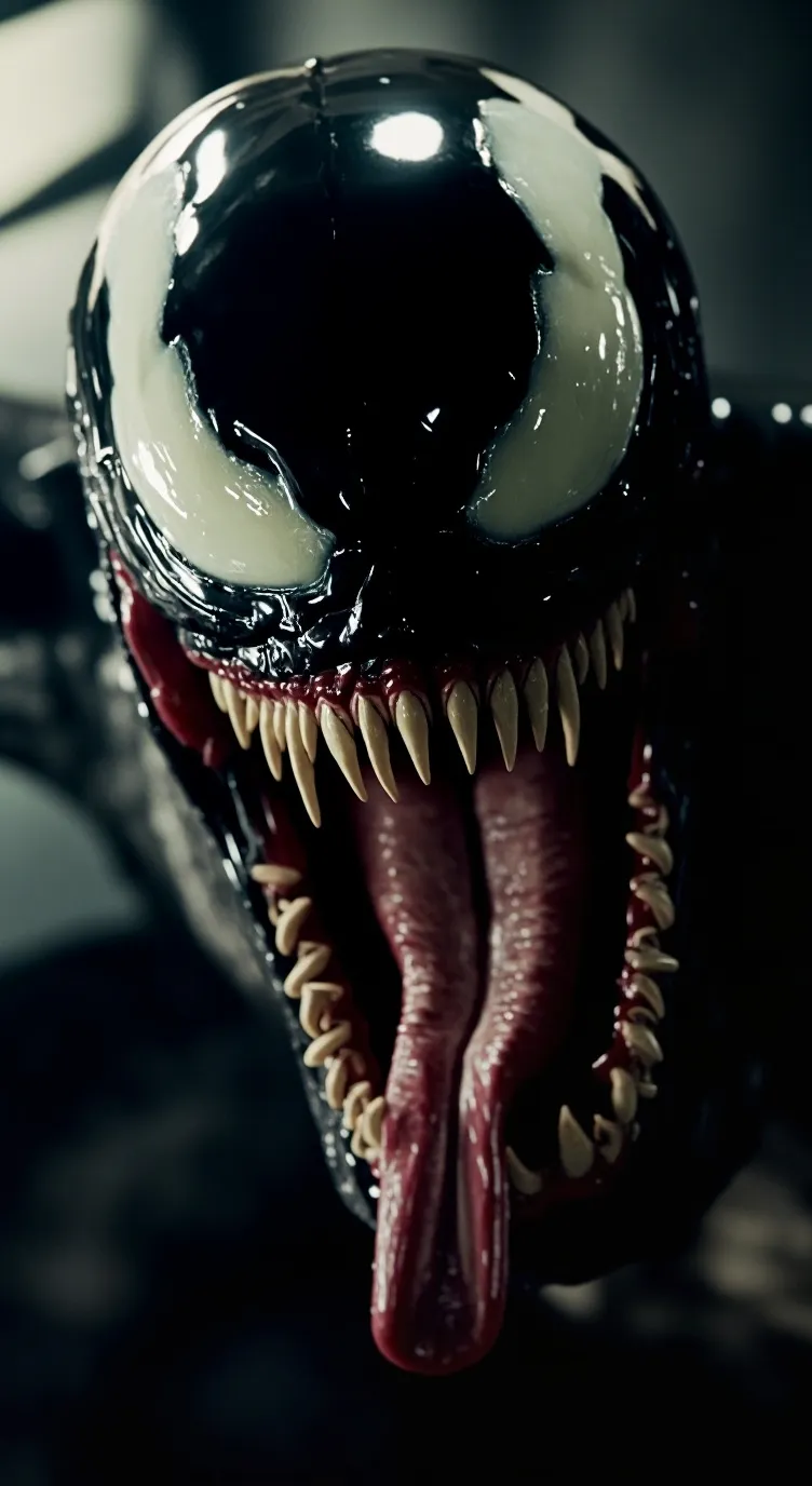 ai character: Venom. background